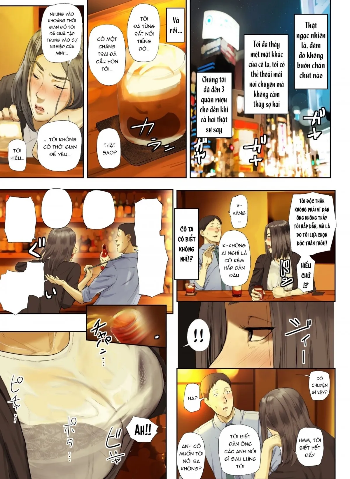 HentaiVN.net - Ảnh 11 - Kaisha no Iki Okure BBA Haramaseta - Chap 1