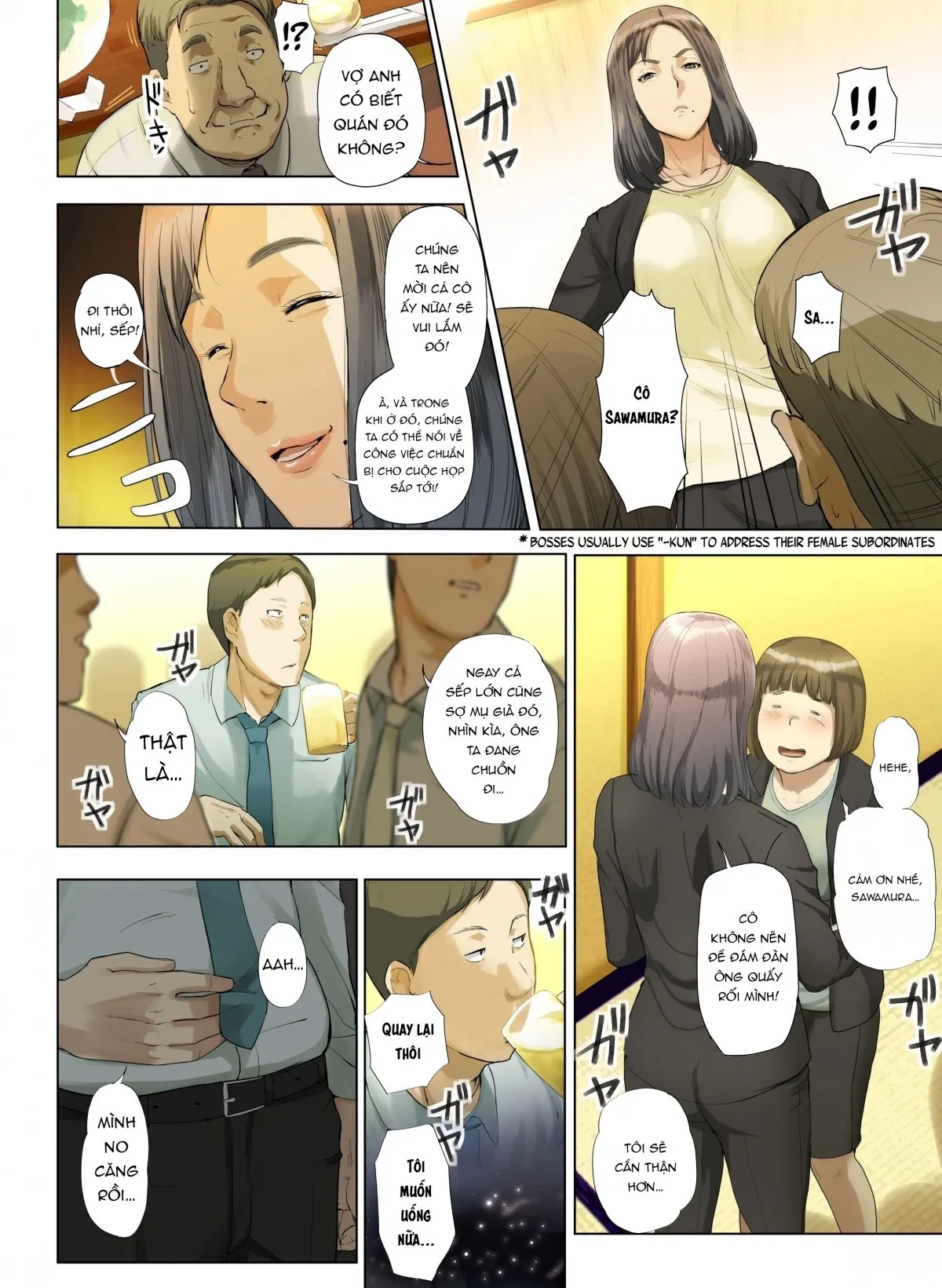 HentaiVN.net - Ảnh 8 - Kaisha no Iki Okure BBA Haramaseta - Chap 1