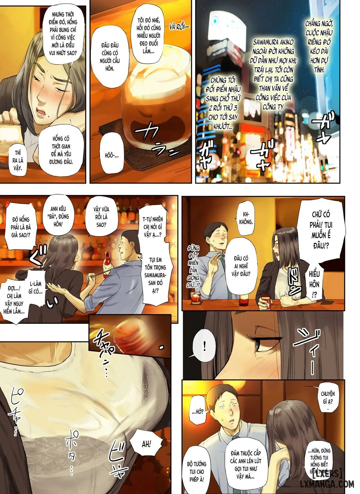 HentaiVN.net - Ảnh 12 - Kaisha no Iki Okure BBA Haramaseta - Chương 1