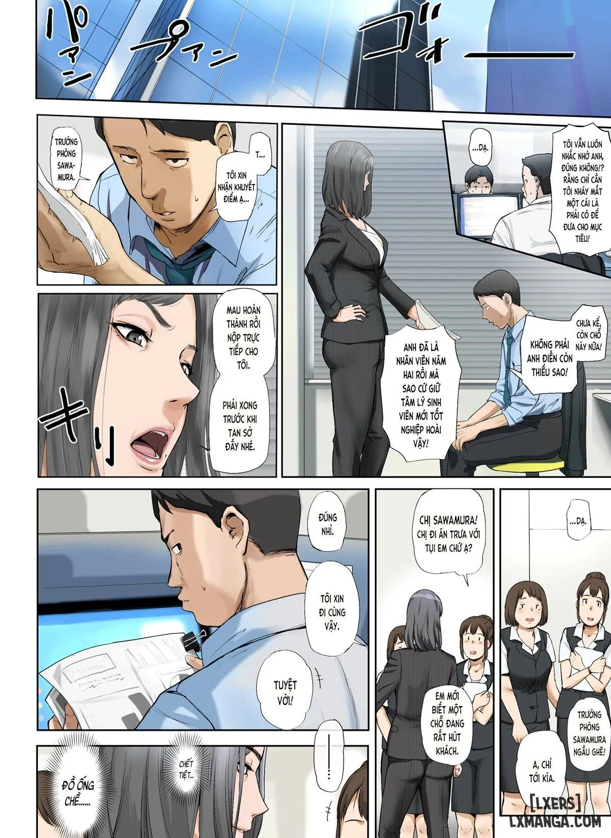 HentaiVN.net - Ảnh 6 - Kaisha no Iki Okure BBA Haramaseta - Chương 1