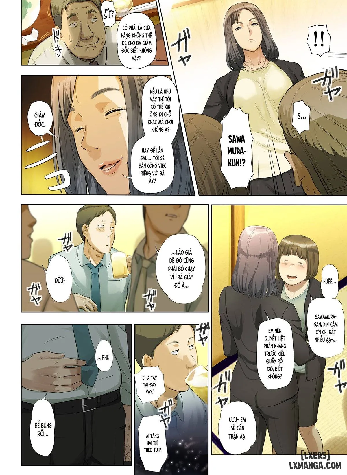 HentaiVN.net - Ảnh 9 - Kaisha no Iki Okure BBA Haramaseta - Chương 1