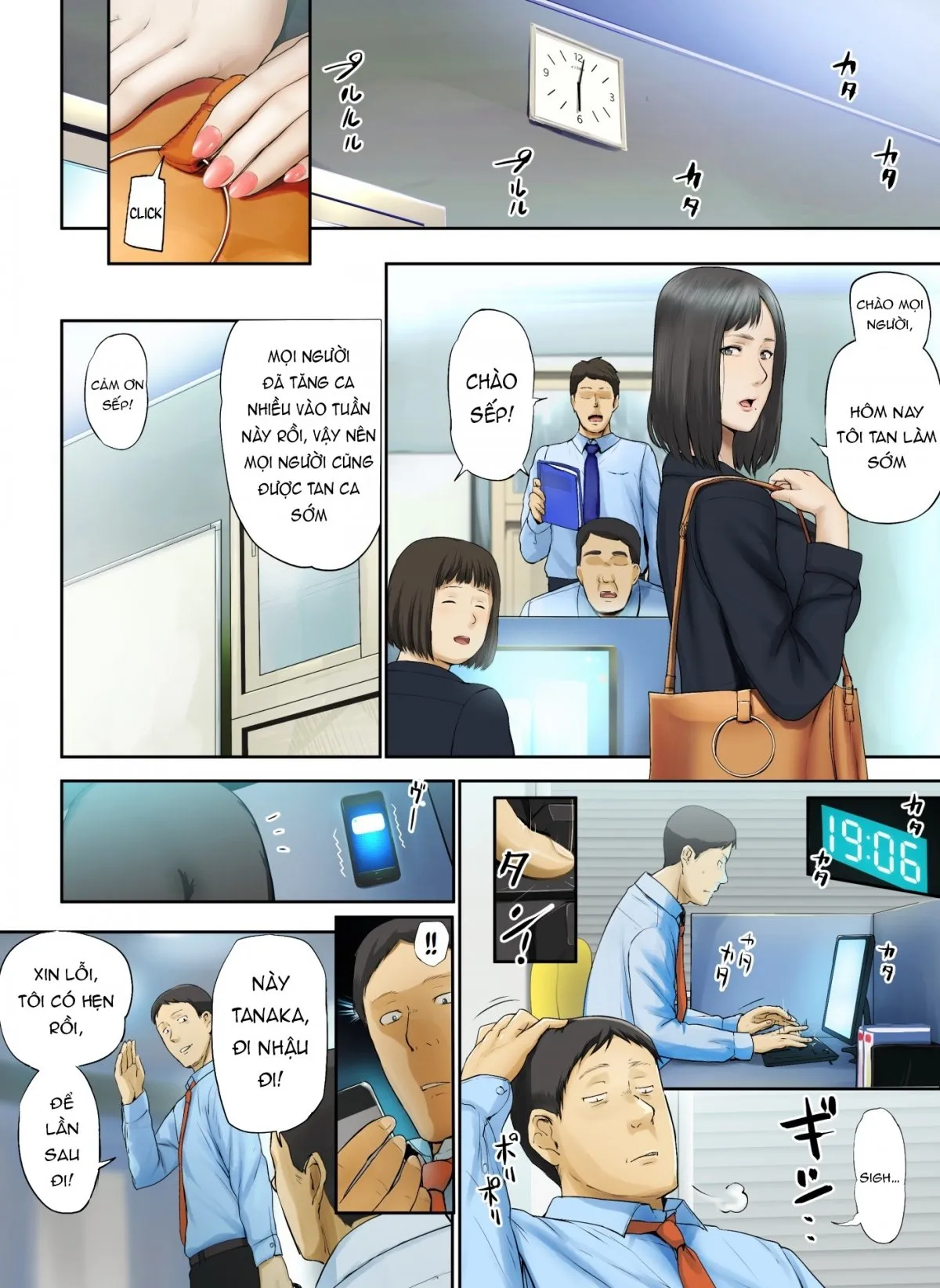 HentaiVN.net - Ảnh 20 - Kaisha no Iki Okure BBA Haramaseta - Chap 2