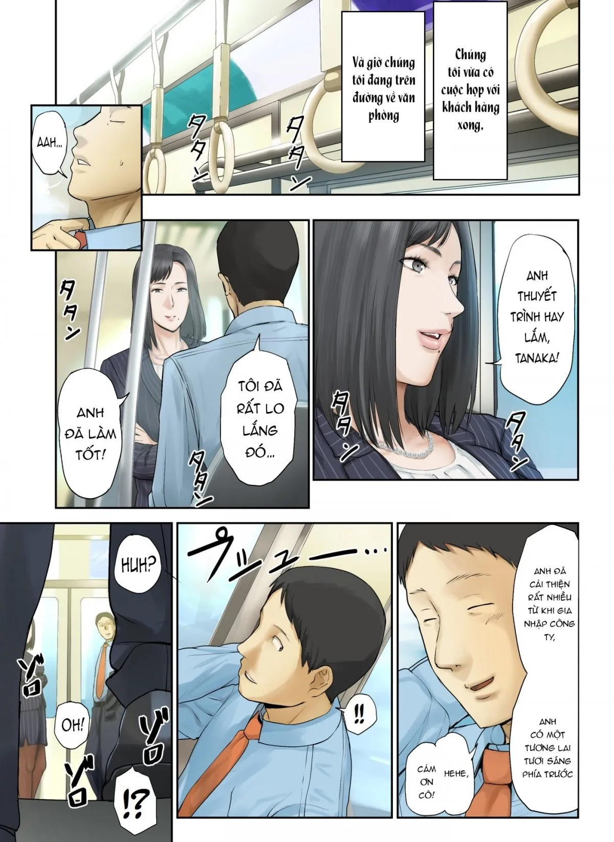 HentaiVN.net - Ảnh 24 - Kaisha no Iki Okure BBA Haramaseta - Chap 3 + 4
