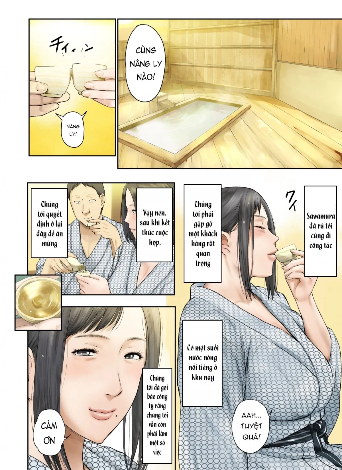 HentaiVN.net - Ảnh 34 - Kaisha no Iki Okure BBA Haramaseta - Chap 3 + 4
