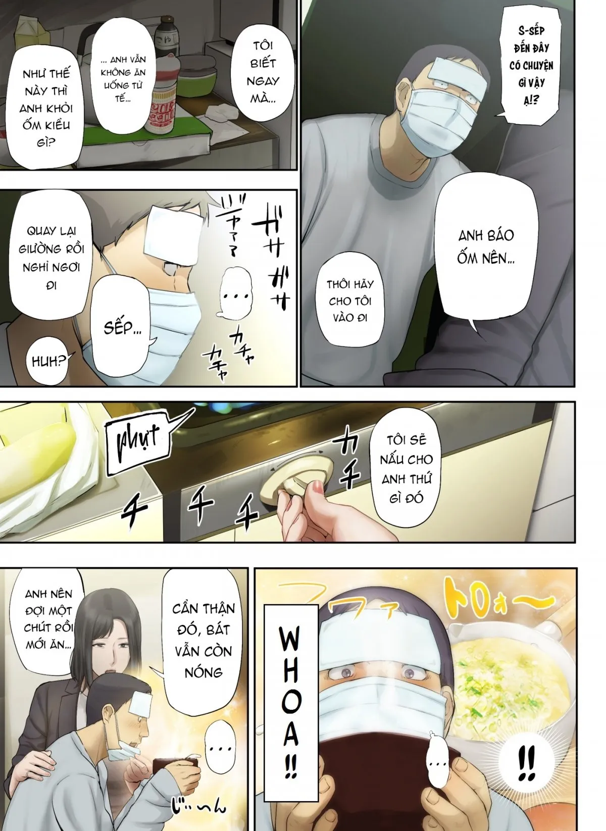 HentaiVN.net - Ảnh 4 - Kaisha no Iki Okure BBA Haramaseta - Chap 3 + 4