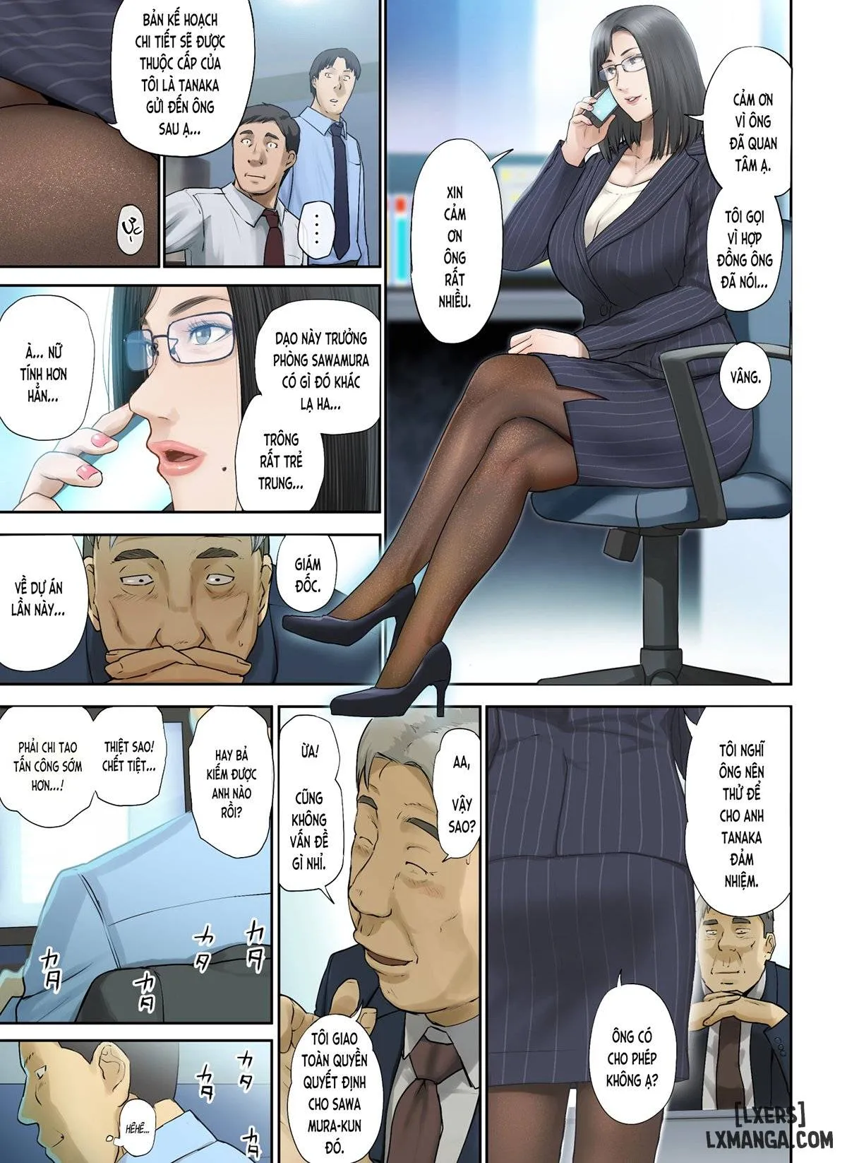 HentaiVN.net - Ảnh 11 - Kaisha no Iki Okure BBA Haramaseta - Chương 3
