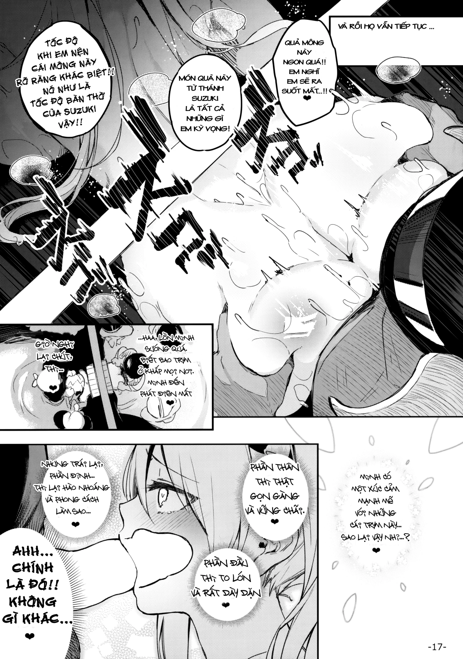 HentaiVN.net - Ảnh 17 - Stuck in a Wall, Rin-chan's Crisis!! (Bakuon) [Kabehame Rin-Chan Kikiippatsu!!; Rin-chan mắc kẹt ở tường] - Oneshot