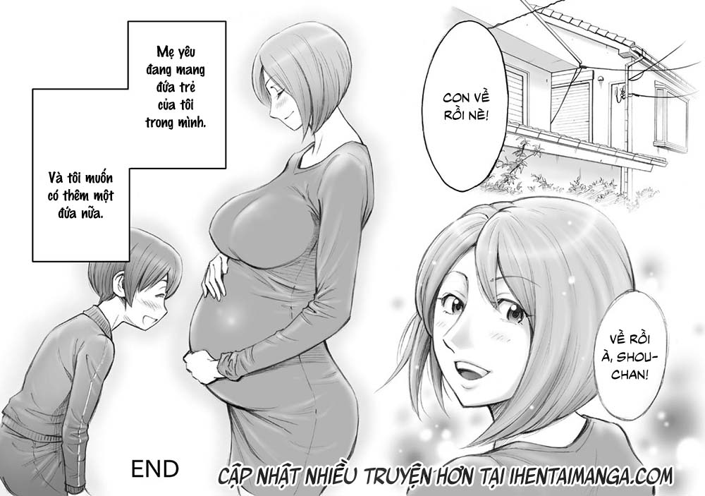 HentaiVN.net - Ảnh 31 - Daisuki na Mama to Aka-chan o Tsukurou - Oneshot