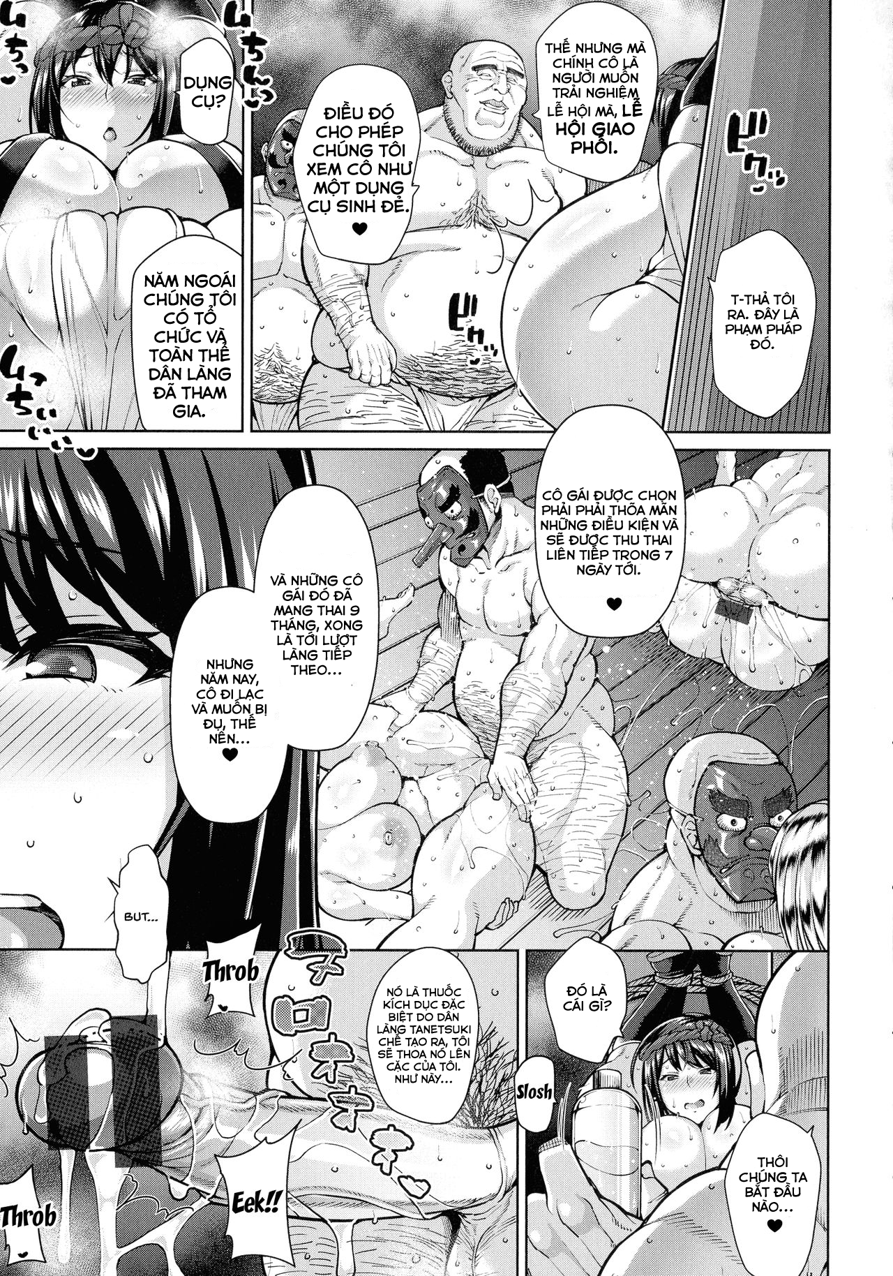 HentaiVN.net - Ảnh 9 - Miko - Dụng cụ sinh sản [Tanetsukimura's Perverted Mating Festival] - Oneshot