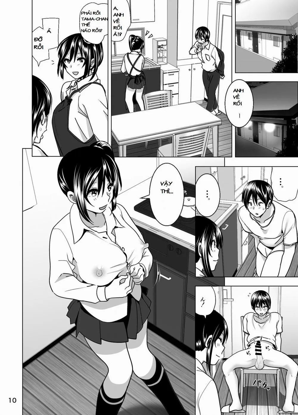 HentaiVN.net - Ảnh 11 - Imouto No Oppai Ga Marudashi Datta Hanashi (5,6,Bonus) - Chương 5
