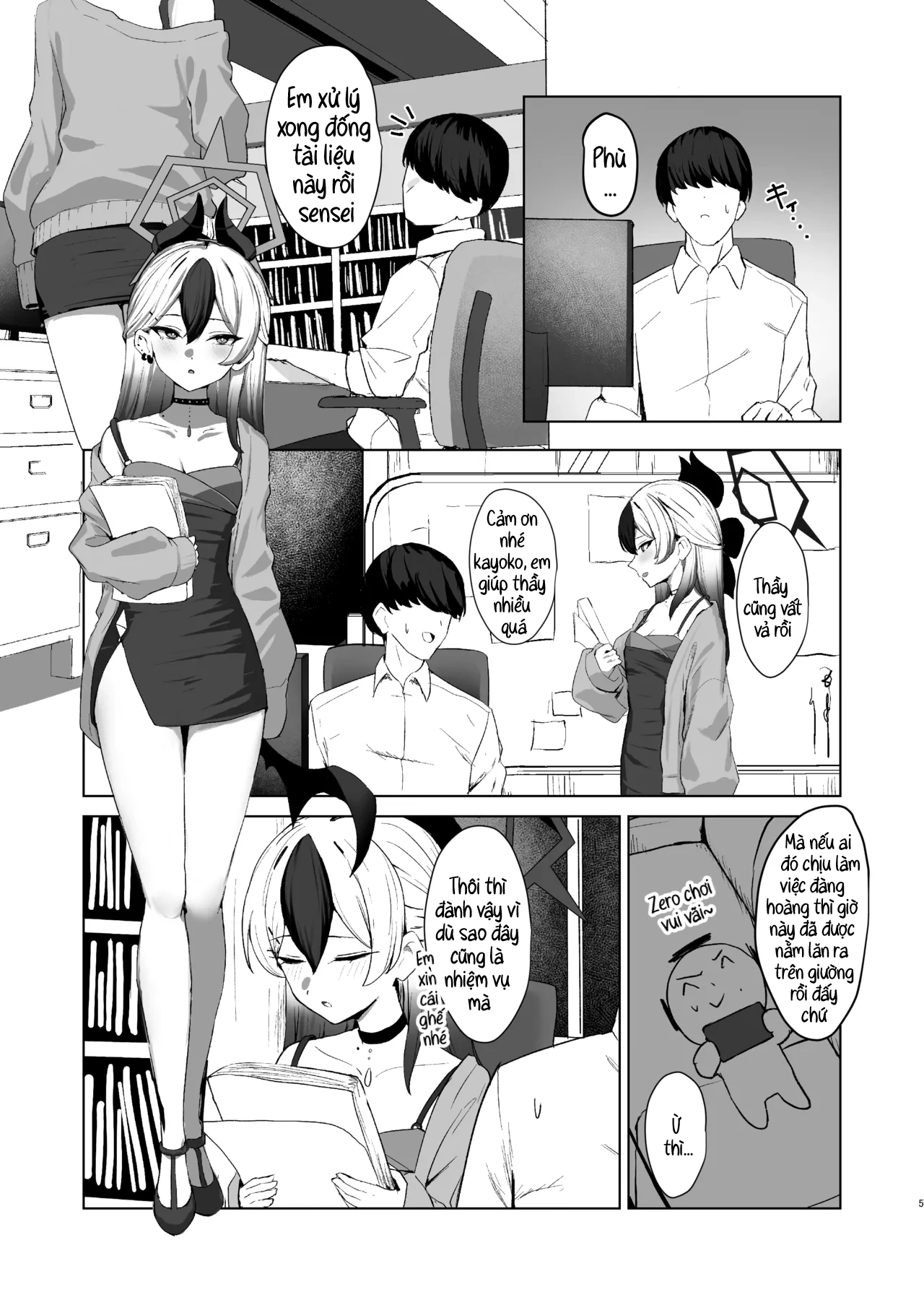 HentaiVN.net - Ảnh 4 - Lời mời gọi của quỷ - Oneshot