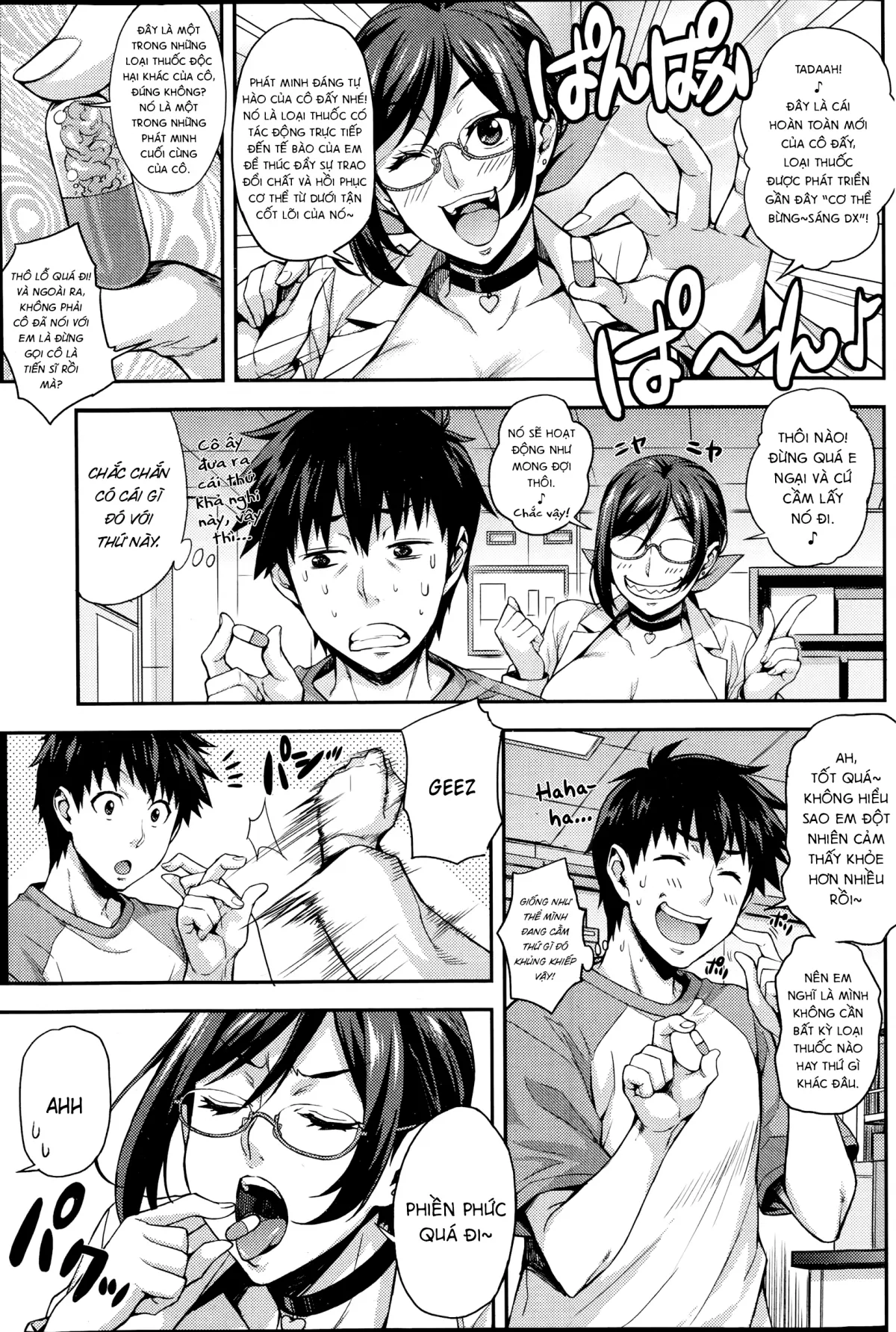 HentaiVN.net - Ảnh 4 - Rika no Kenkyuushitsu [Rika's Laboratory] - Chap 2