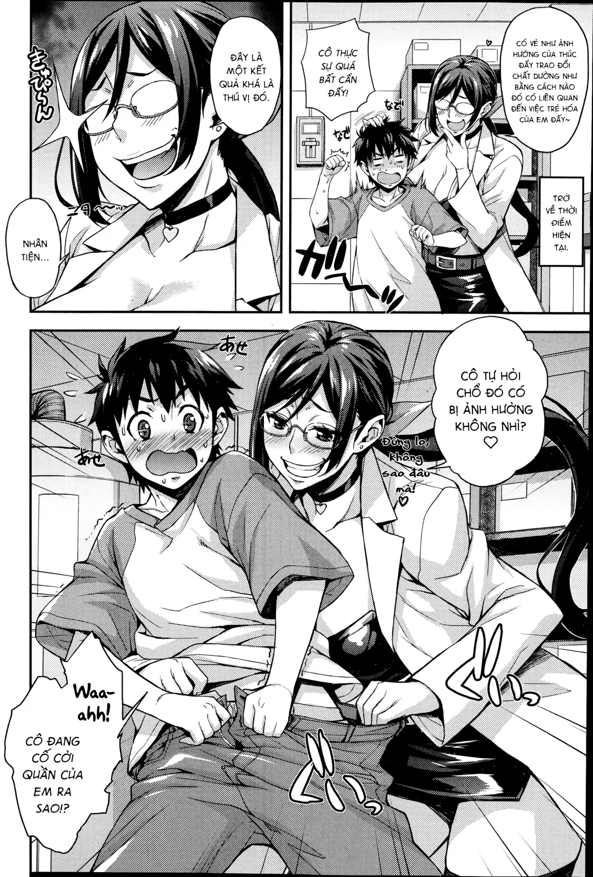 HentaiVN.net - Ảnh 7 - Rika no Kenkyuushitsu [Rika's Laboratory] - Chap 2