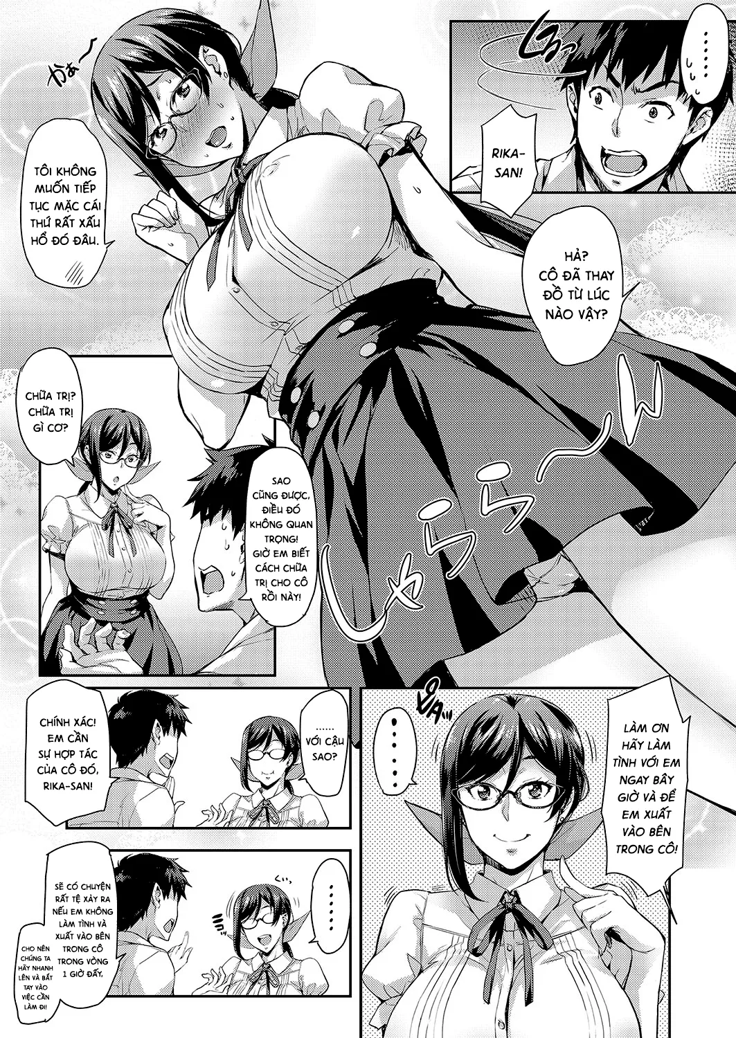 HentaiVN.net - Ảnh 7 - Rika no Kenkyuushitsu [Rika's Laboratory] - Chap 5