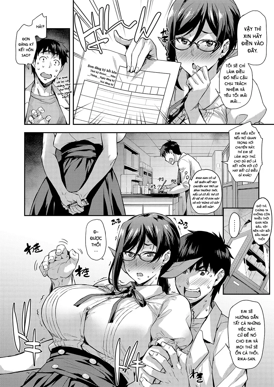 HentaiVN.net - Ảnh 9 - Rika no Kenkyuushitsu [Rika's Laboratory] - Chap 5