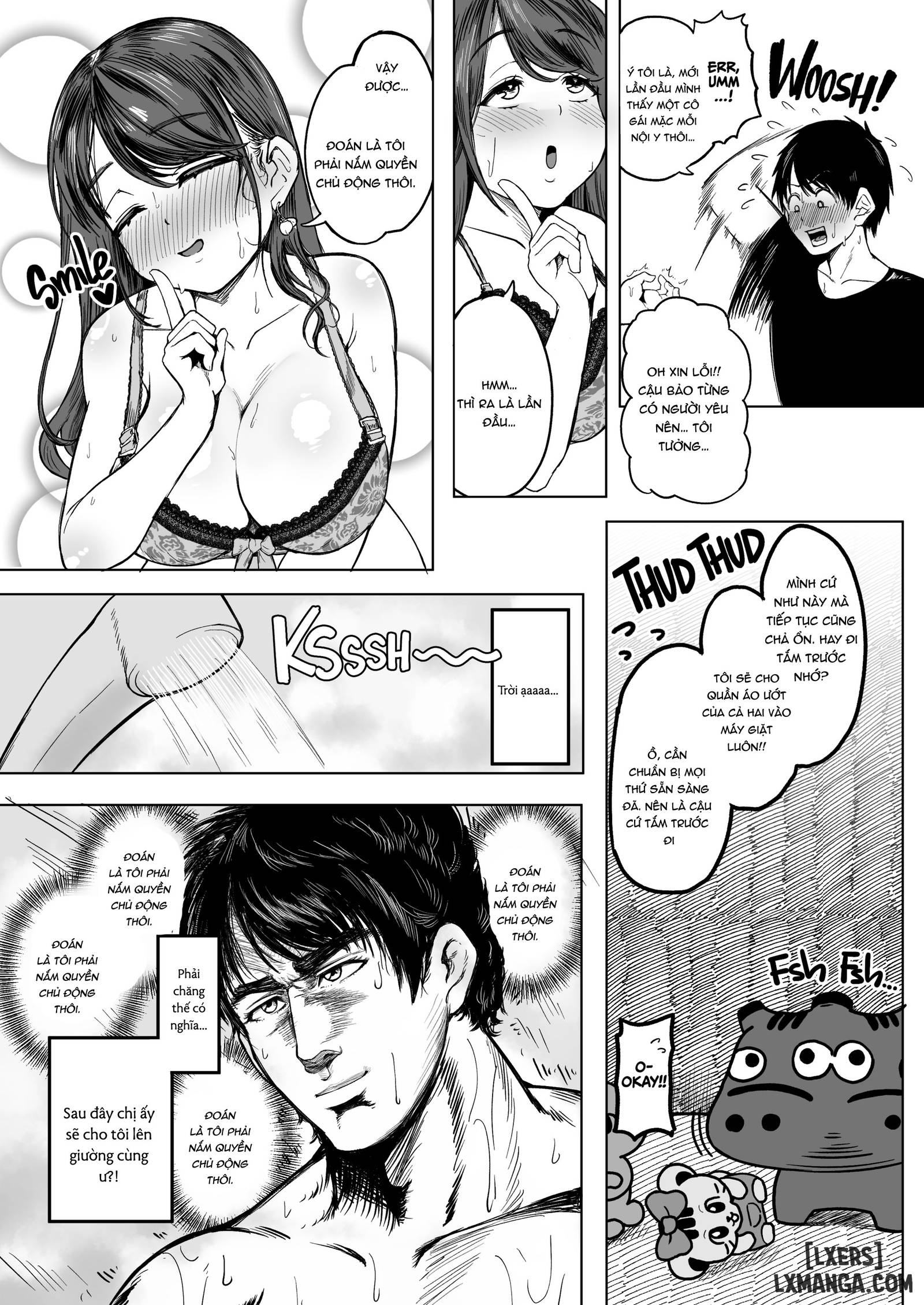 HentaiVN.net - Ảnh 17 - Too Horny to Handle - Oneshot
