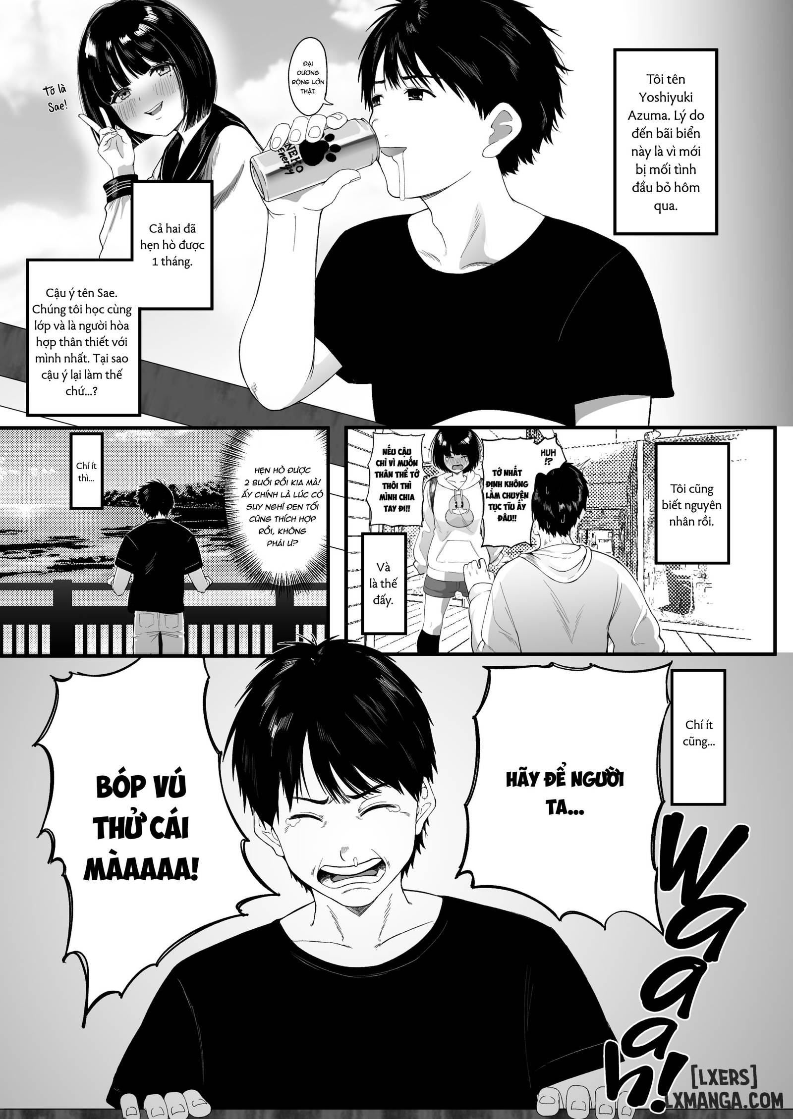 HentaiVN.net - Ảnh 3 - Too Horny to Handle - Oneshot