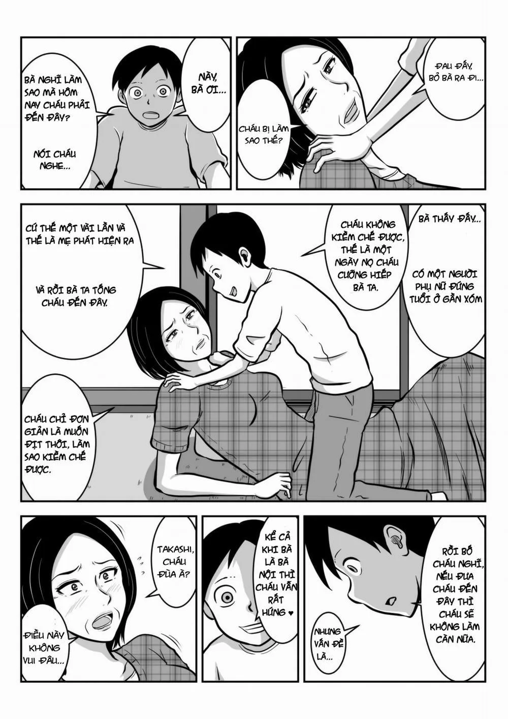 HentaiVN.net - Ảnh 6 - Bà Và Cháu - Oneshot