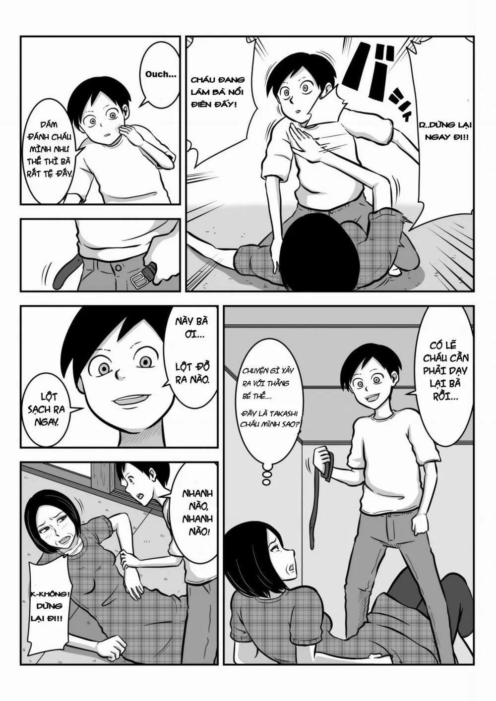 HentaiVN.net - Ảnh 7 - Bà Và Cháu - Oneshot