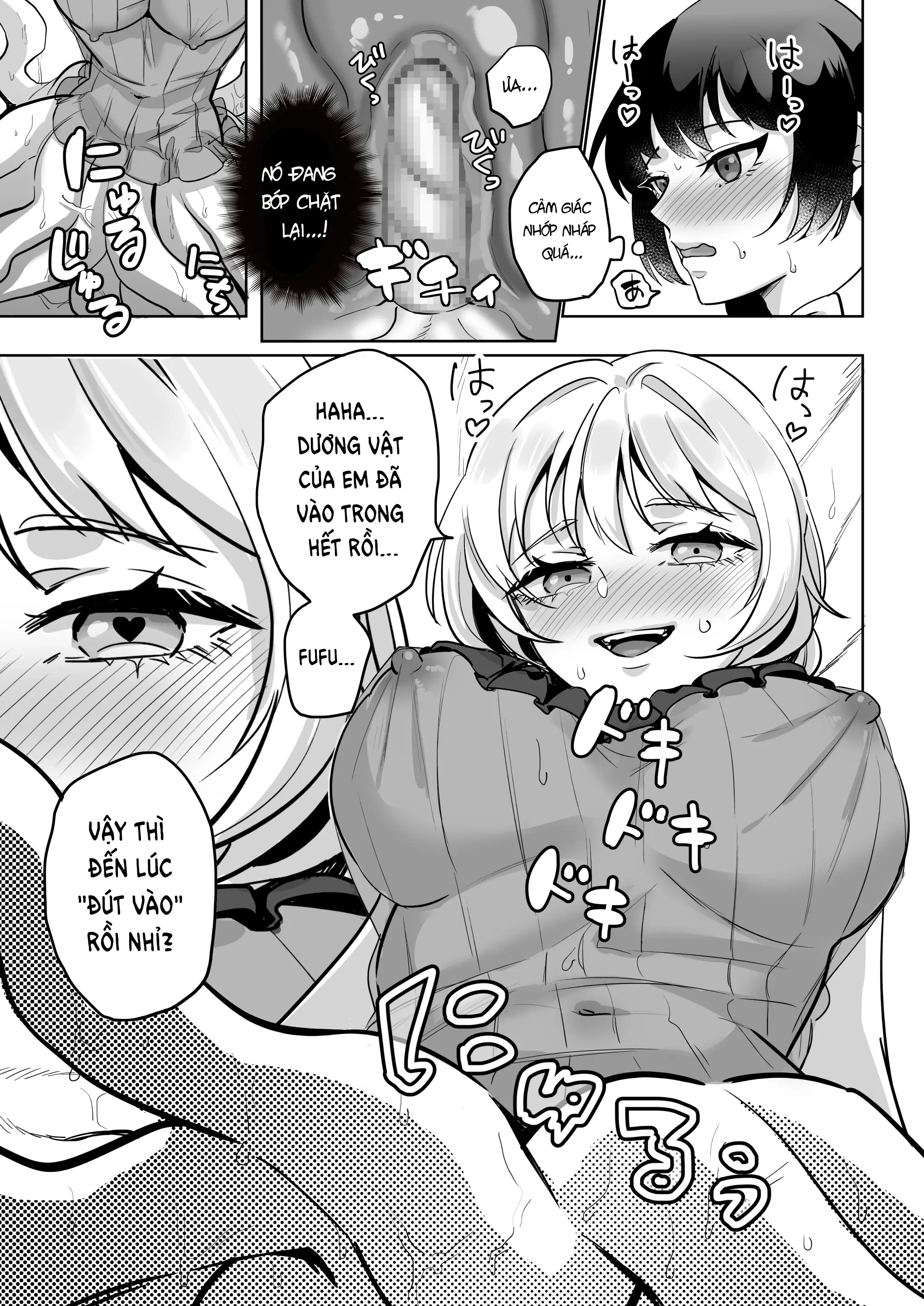 HentaiVN.net - Ảnh 18 - Nữ xúc tu đẻ trứng vào bàng quang bé trap. - Oneshot
