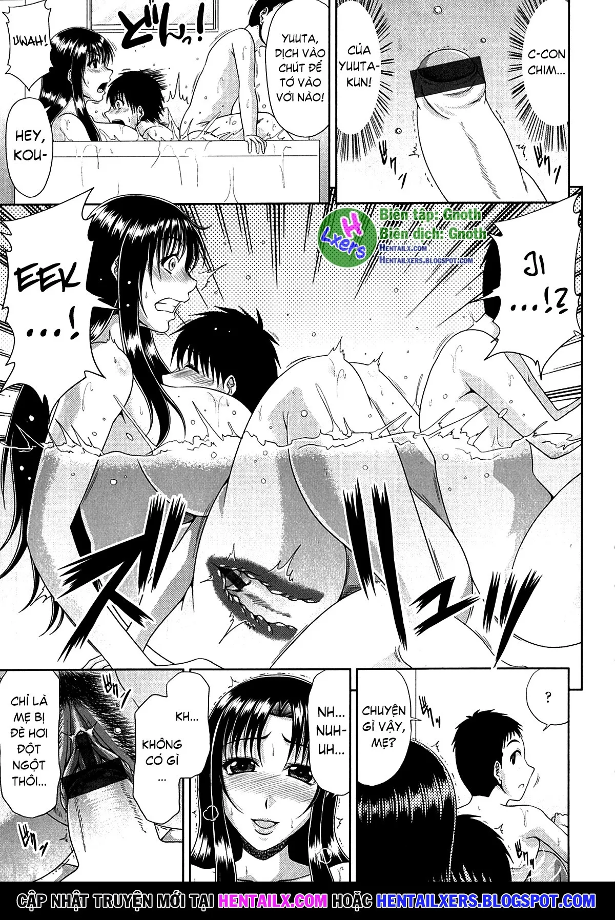 HentaiVN.net - Ảnh 8 - Tomo Haha [Friend’s Mother; Friend's Mother] - Chap 1
