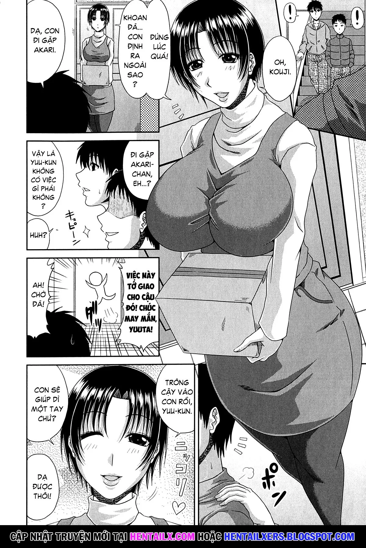 HentaiVN.net - Ảnh 3 - Tomo Haha [Friend’s Mother; Friend's Mother] - Chap 2
