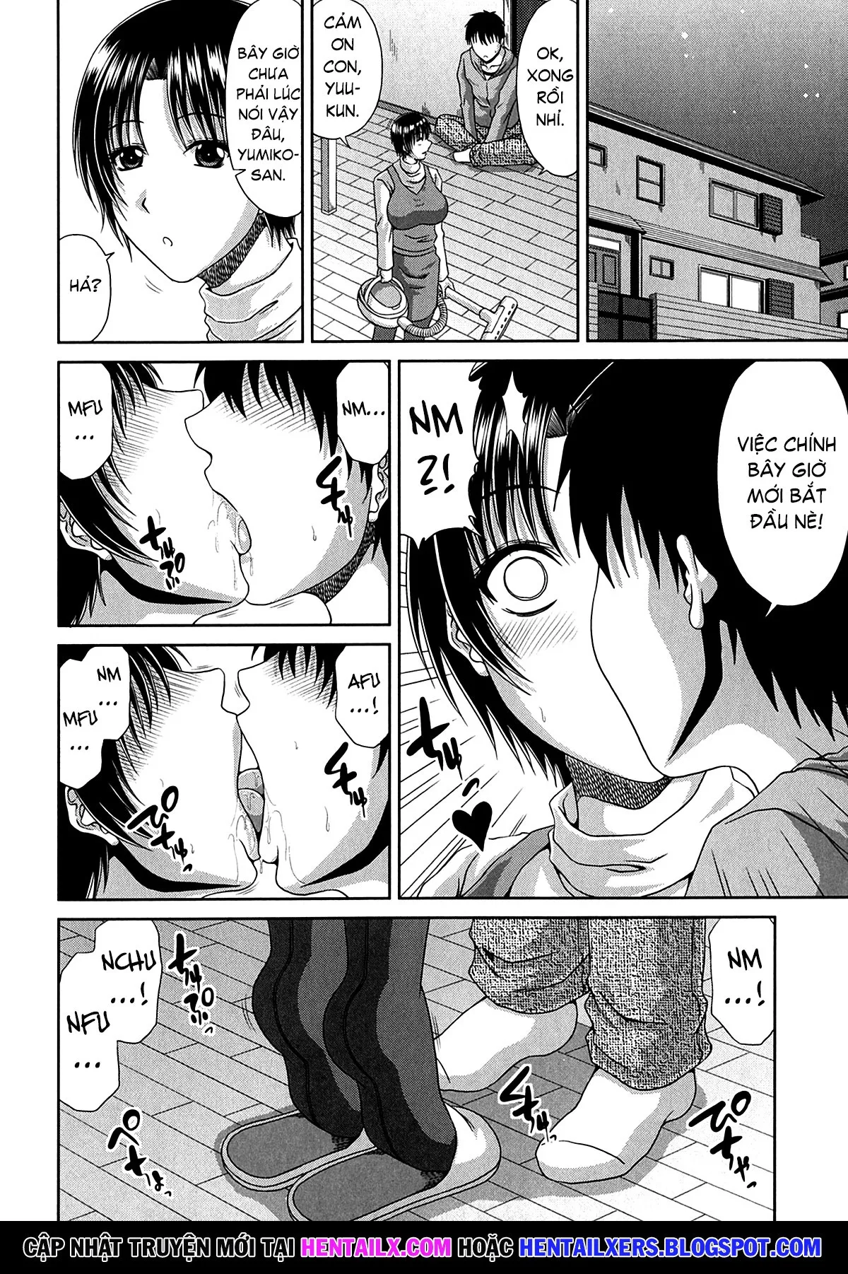 HentaiVN.net - Ảnh 5 - Tomo Haha [Friend’s Mother; Friend's Mother] - Chap 2