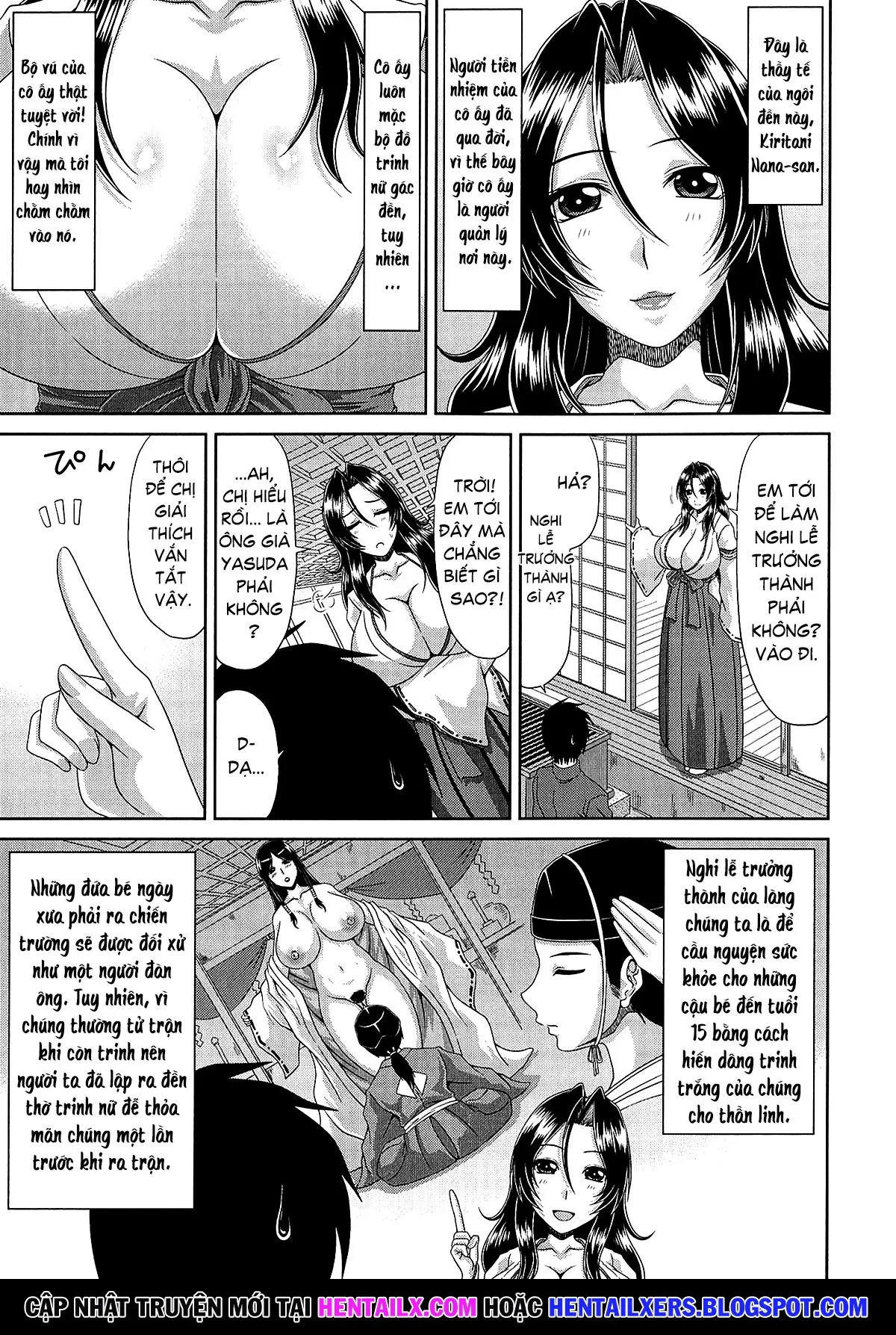 HentaiVN.net - Ảnh 10 - Tomo Haha [Friend’s Mother; Friend's Mother] - Chap 3