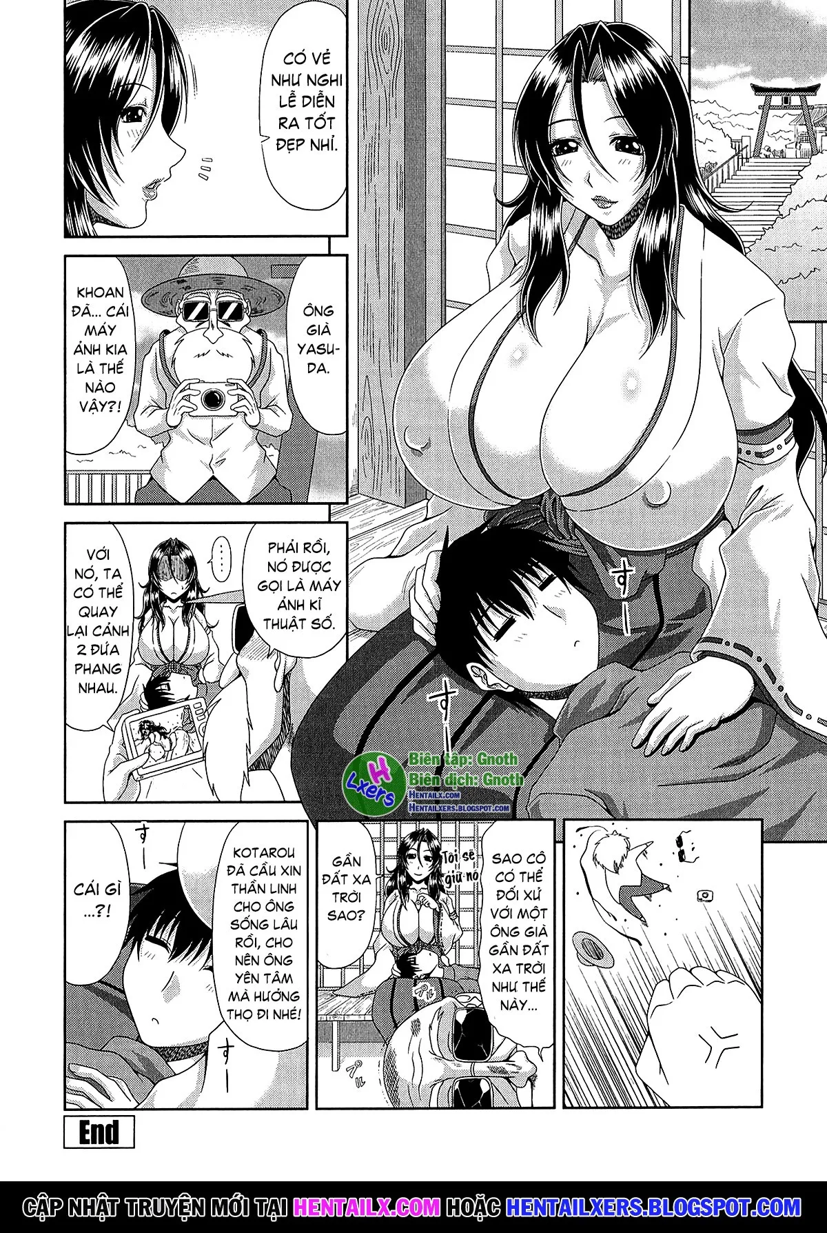 HentaiVN.net - Ảnh 21 - Tomo Haha [Friend’s Mother; Friend's Mother] - Chap 3
