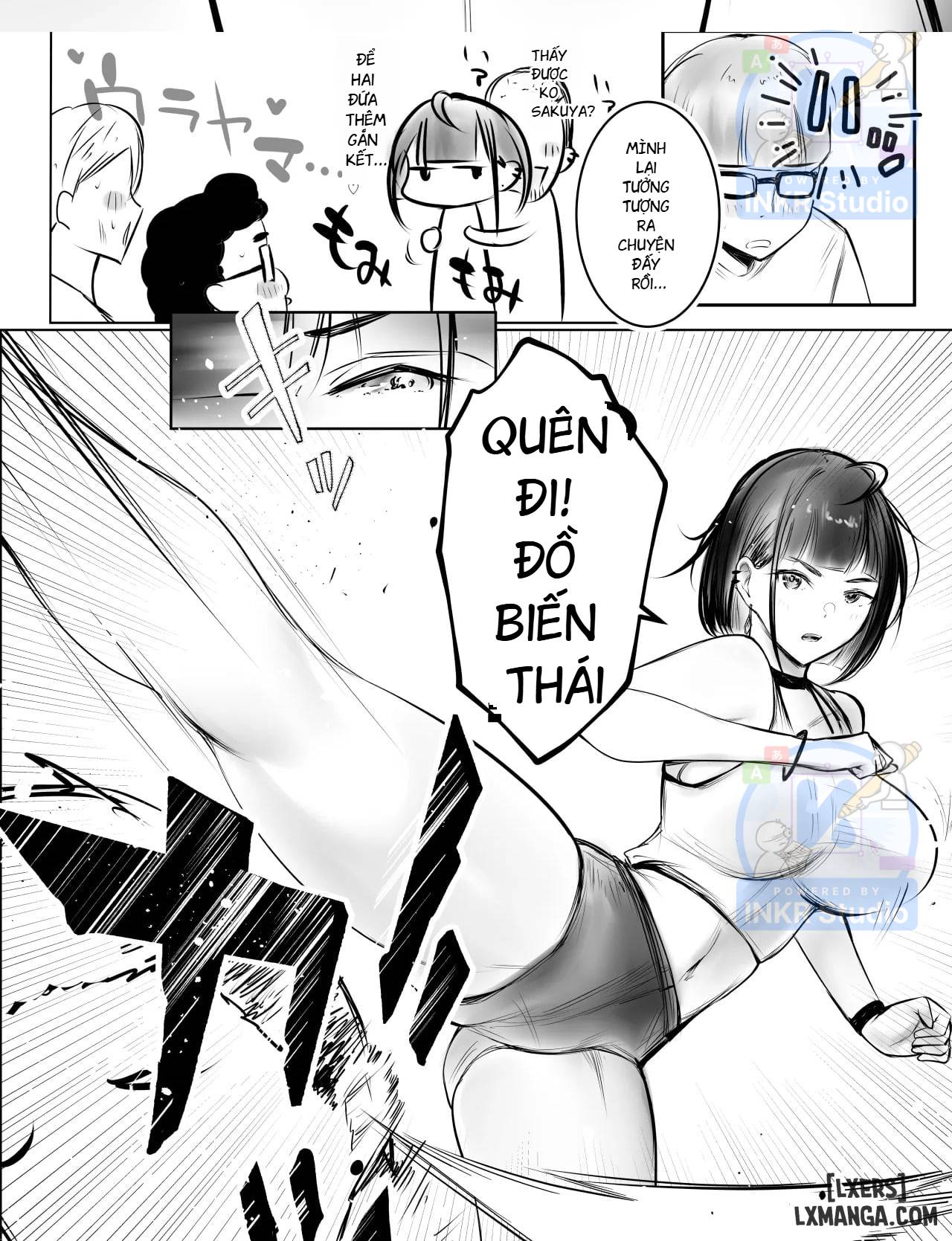 HentaiVN.net - Ảnh 41 - Hosoi kun no Kanojo, Netorase OK datte yo - oneshot