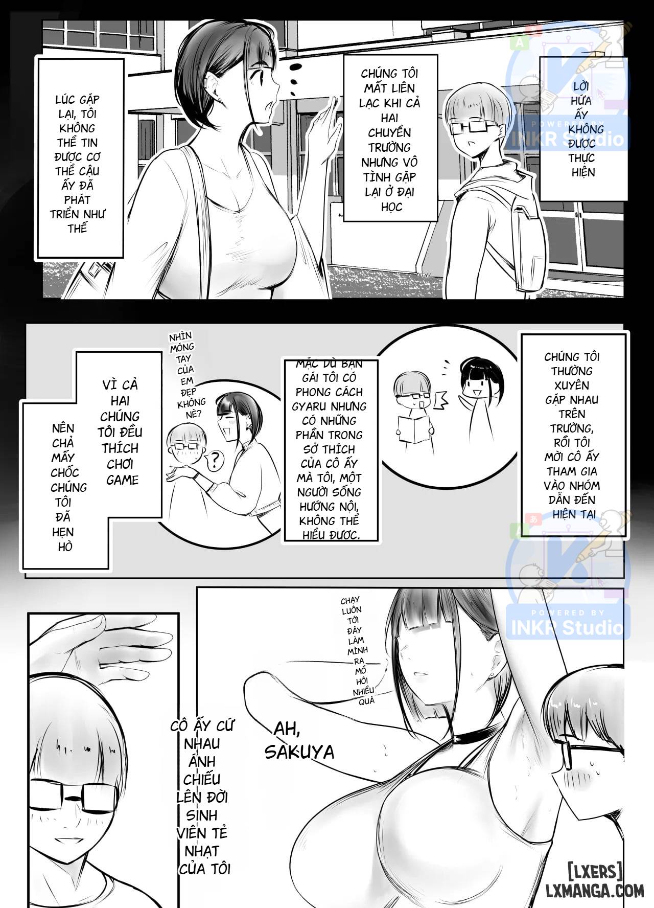 HentaiVN.net - Ảnh 43 - Hosoi kun no Kanojo, Netorase OK datte yo - oneshot