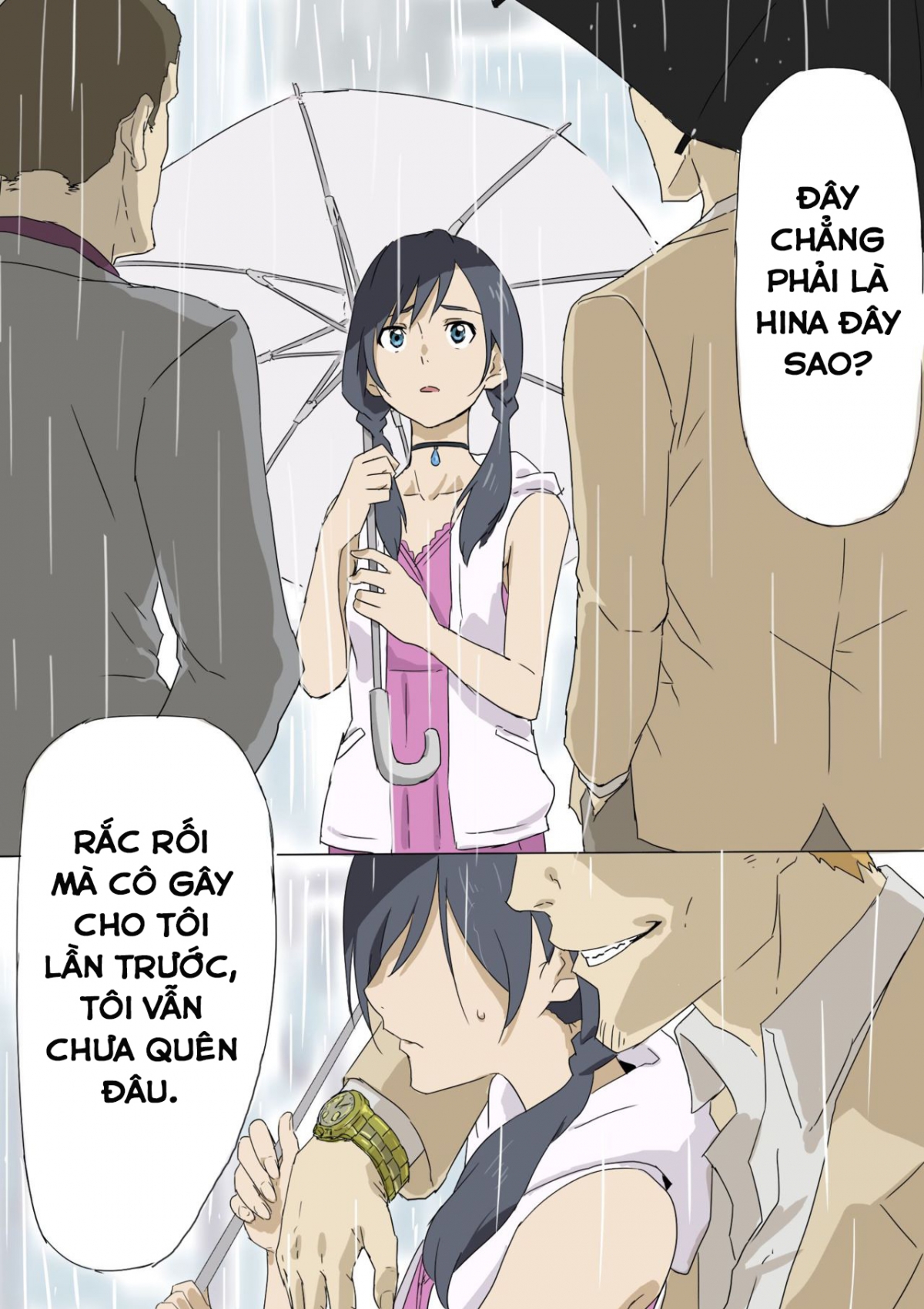 HentaiVN.net - Ảnh 3 - Trái tim bạn sẽ tràn ngập ánh nắng (Tenki no Ko) - Oneshot
