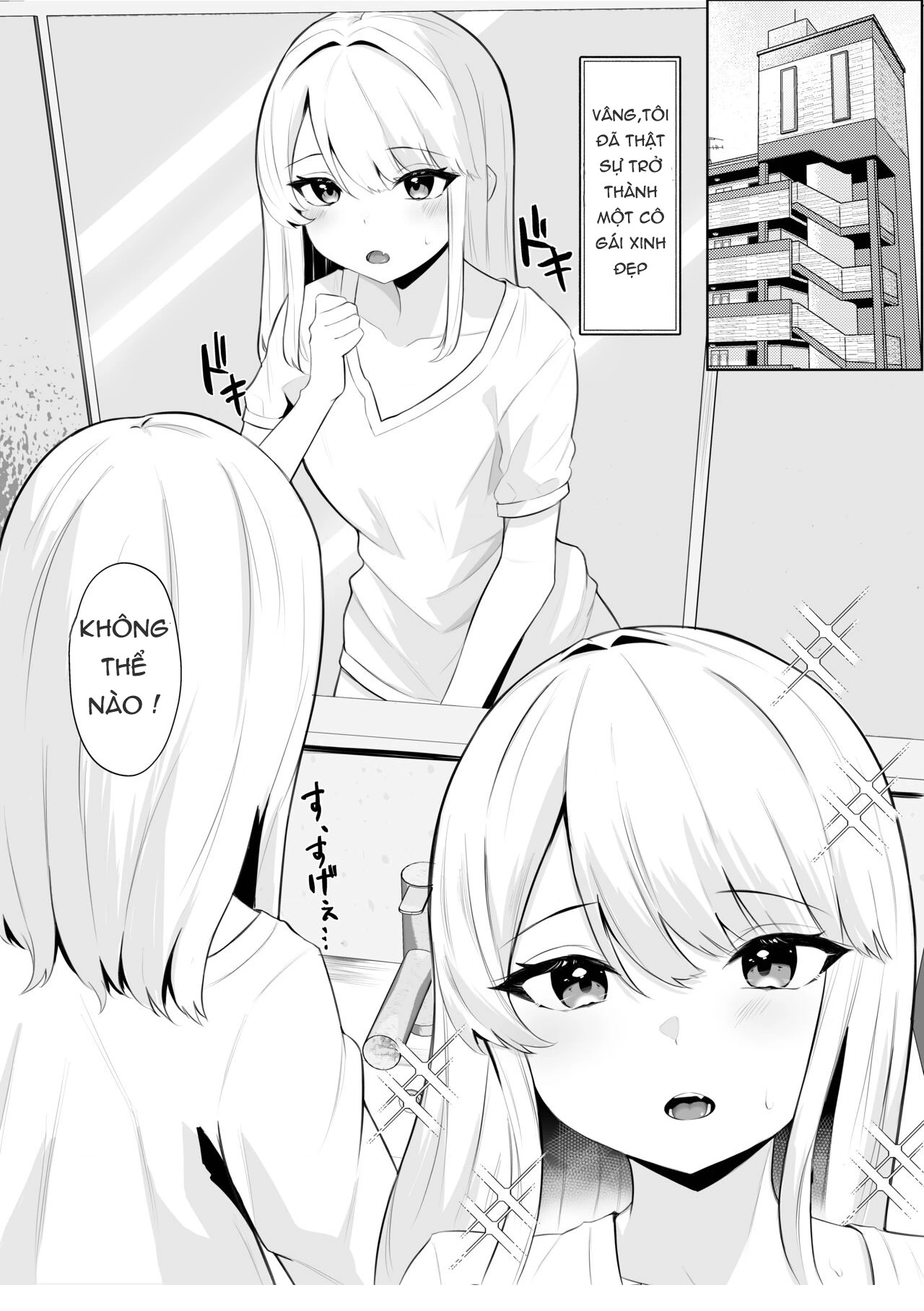 HentaiVN.net - Ảnh 11 - CÂU CHUYỆN VỀ ONII~CHAN BỊ CÔ EM GÁI FUTA BIẾN THÀNH EM GÁI - chap 1