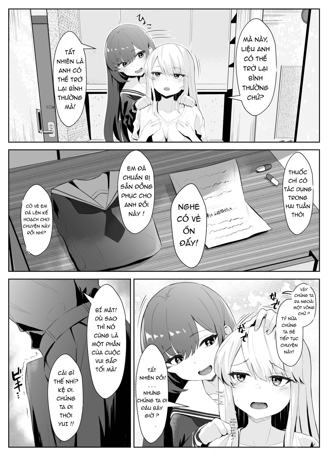 HentaiVN.net - Ảnh 13 - CÂU CHUYỆN VỀ ONII~CHAN BỊ CÔ EM GÁI FUTA BIẾN THÀNH EM GÁI - chap 1