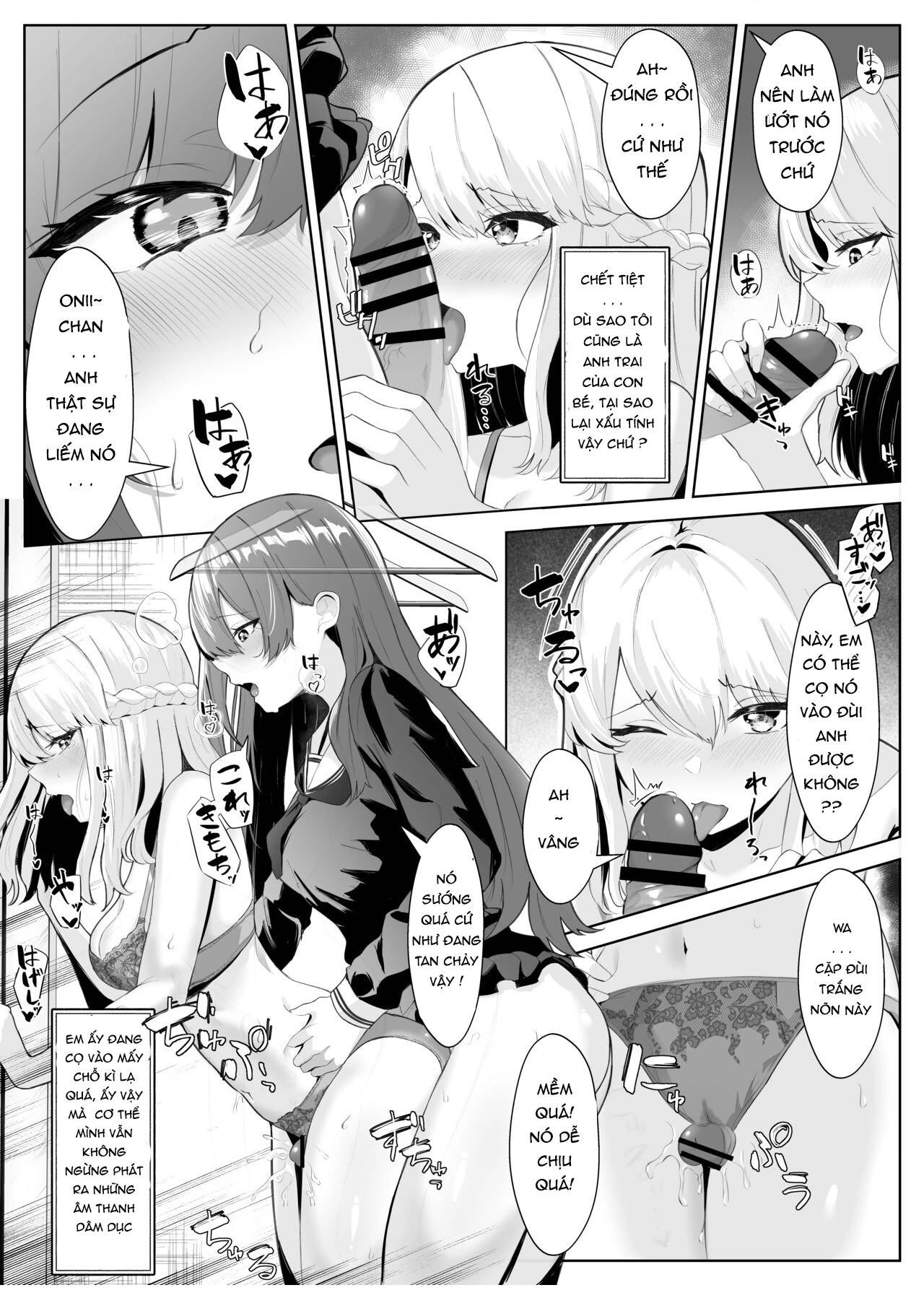 HentaiVN.net - Ảnh 19 - CÂU CHUYỆN VỀ ONII~CHAN BỊ CÔ EM GÁI FUTA BIẾN THÀNH EM GÁI - chap 1