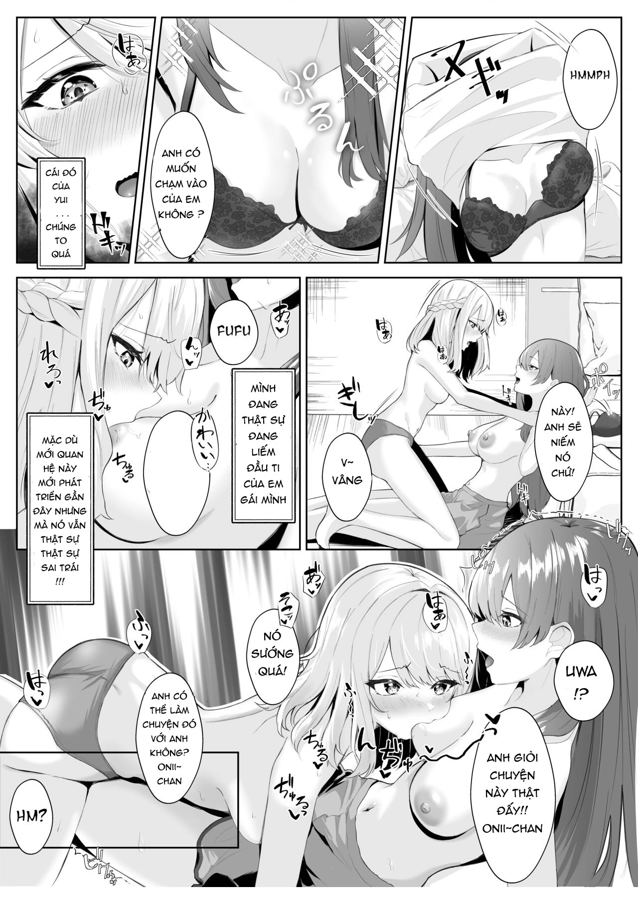 HentaiVN.net - Ảnh 25 - CÂU CHUYỆN VỀ ONII~CHAN BỊ CÔ EM GÁI FUTA BIẾN THÀNH EM GÁI - chap 1