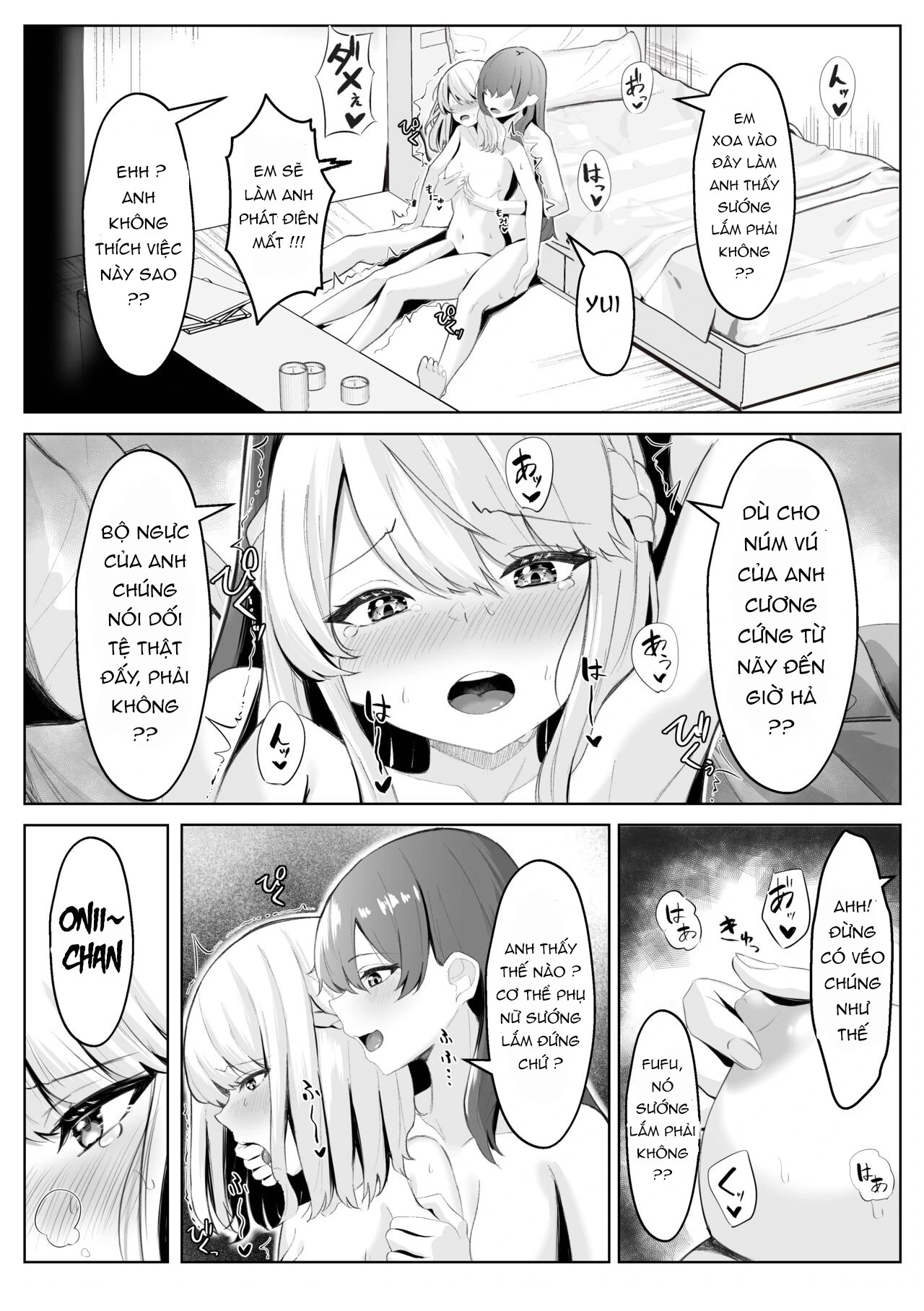 HentaiVN.net - Ảnh 3 - CÂU CHUYỆN VỀ ONII~CHAN BỊ CÔ EM GÁI FUTA BIẾN THÀNH EM GÁI - chap 1