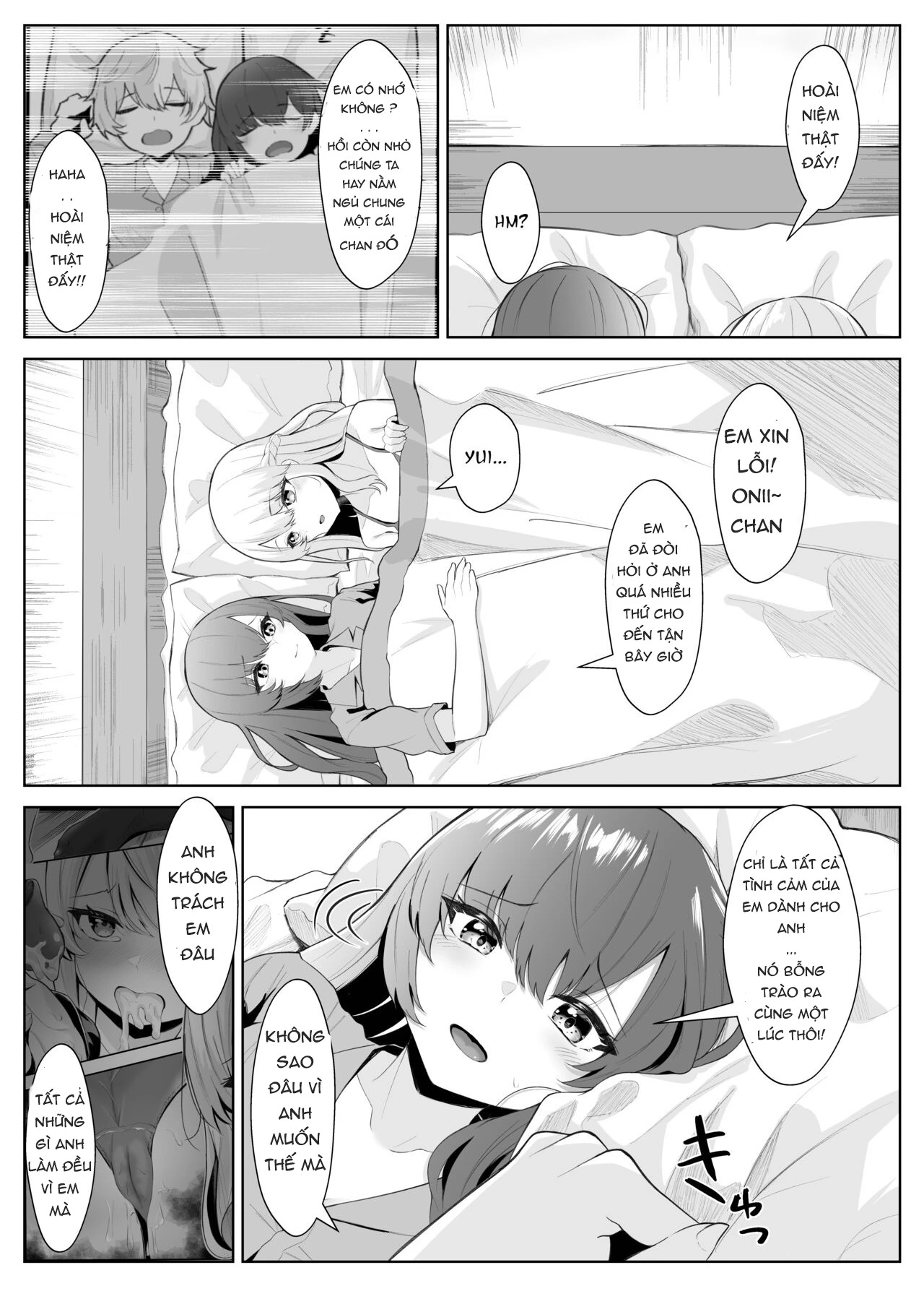 HentaiVN.net - Ảnh 32 - CÂU CHUYỆN VỀ ONII~CHAN BỊ CÔ EM GÁI FUTA BIẾN THÀNH EM GÁI - chap 1