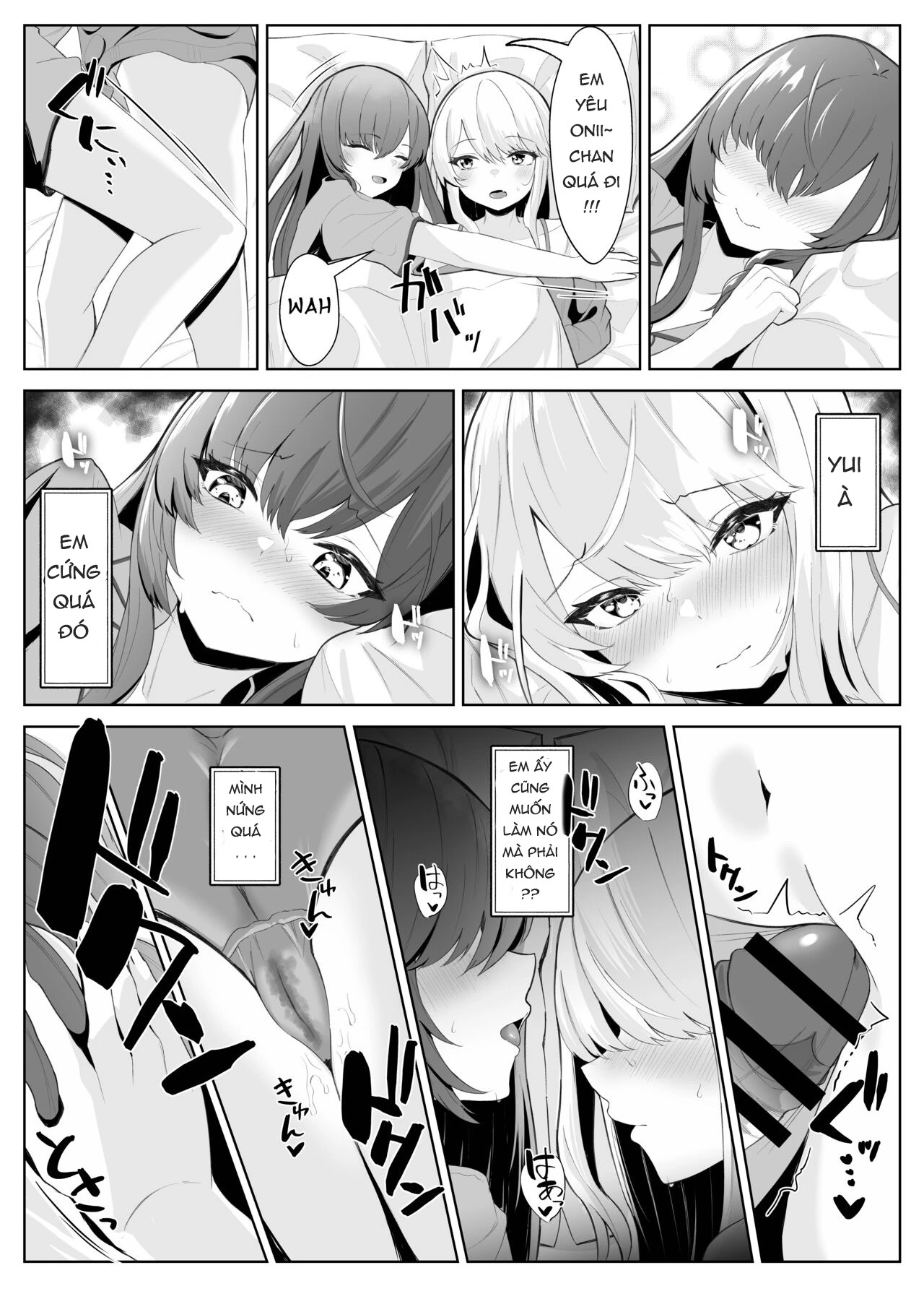 HentaiVN.net - Ảnh 33 - CÂU CHUYỆN VỀ ONII~CHAN BỊ CÔ EM GÁI FUTA BIẾN THÀNH EM GÁI - chap 1