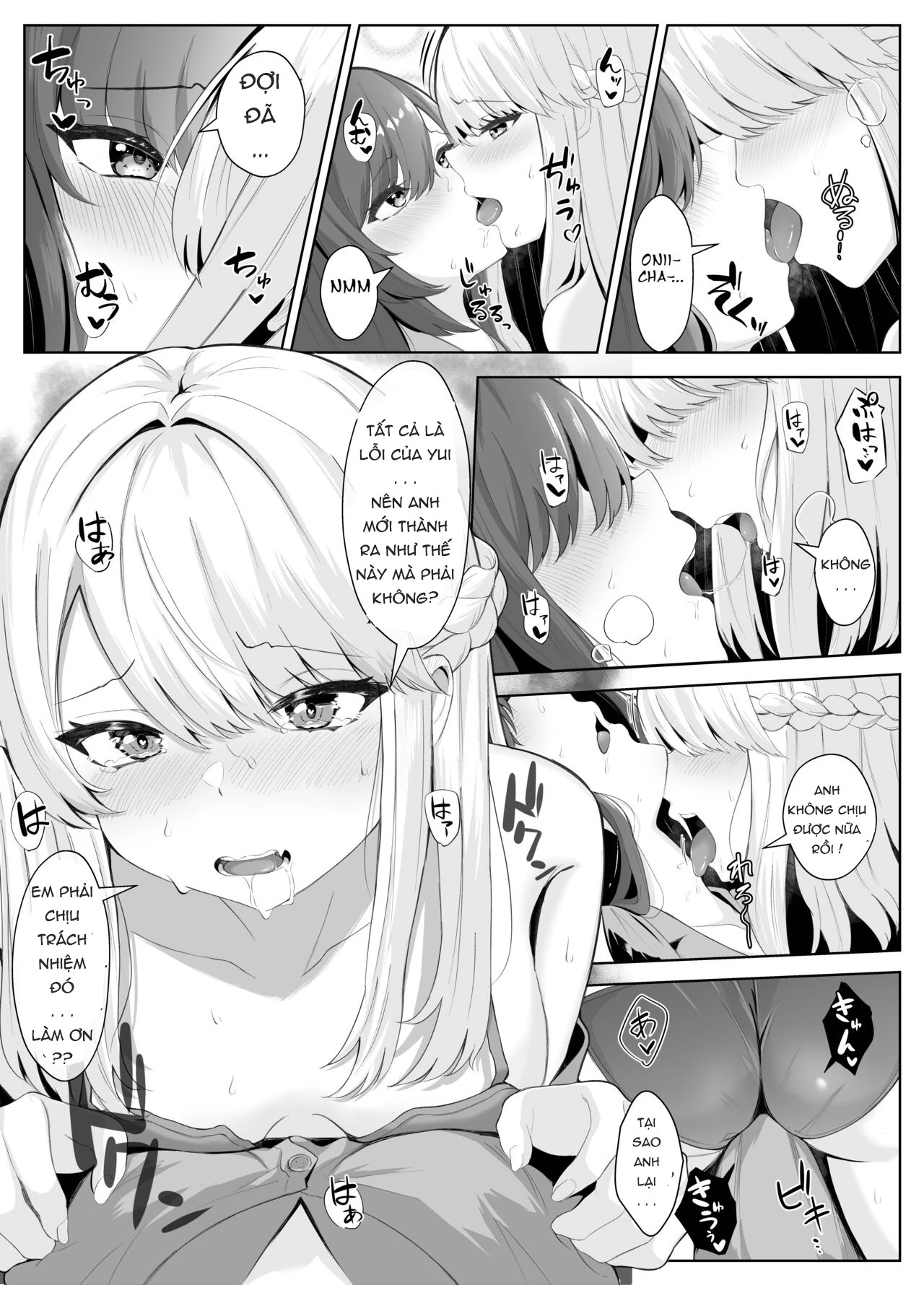 HentaiVN.net - Ảnh 35 - CÂU CHUYỆN VỀ ONII~CHAN BỊ CÔ EM GÁI FUTA BIẾN THÀNH EM GÁI - chap 1