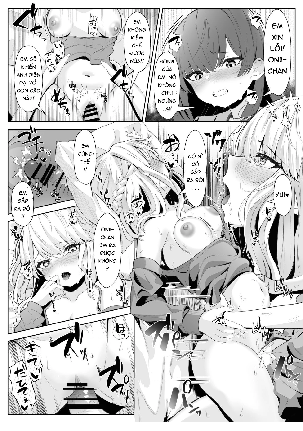 HentaiVN.net - Ảnh 39 - CÂU CHUYỆN VỀ ONII~CHAN BỊ CÔ EM GÁI FUTA BIẾN THÀNH EM GÁI - chap 1
