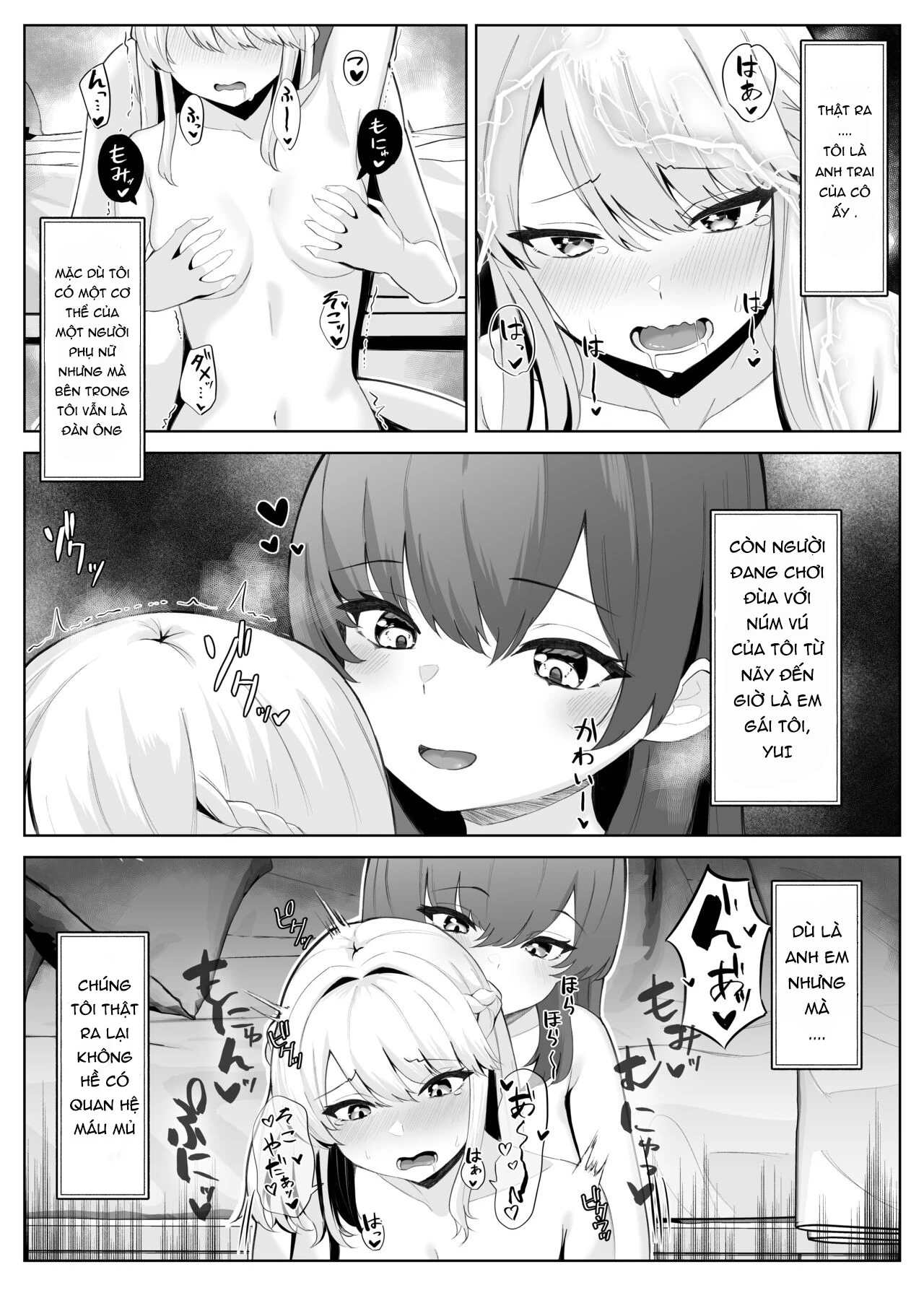 HentaiVN.net - Ảnh 4 - CÂU CHUYỆN VỀ ONII~CHAN BỊ CÔ EM GÁI FUTA BIẾN THÀNH EM GÁI - chap 1