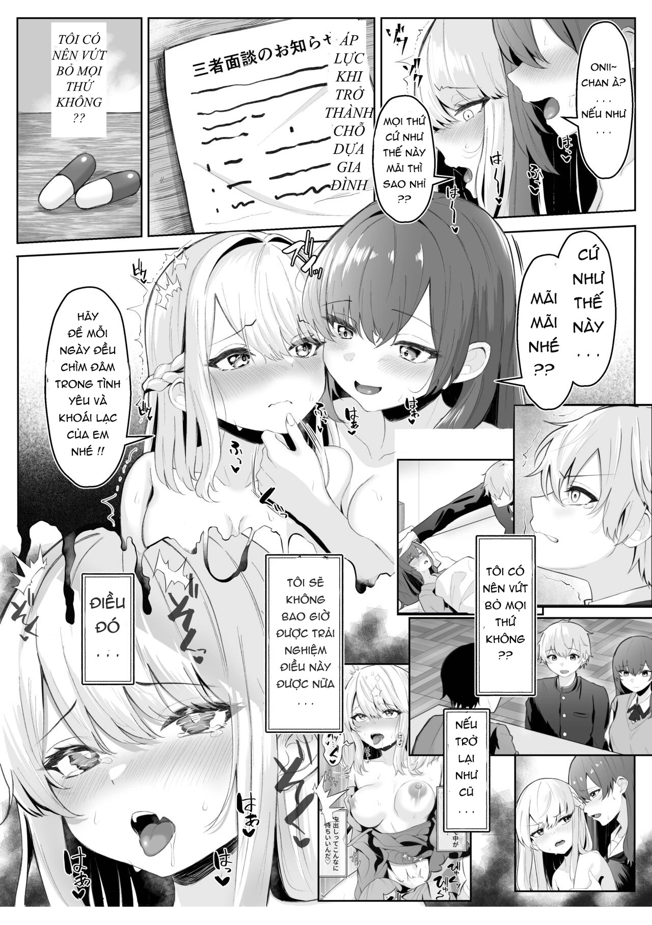 HentaiVN.net - Ảnh 47 - CÂU CHUYỆN VỀ ONII~CHAN BỊ CÔ EM GÁI FUTA BIẾN THÀNH EM GÁI - chap 1