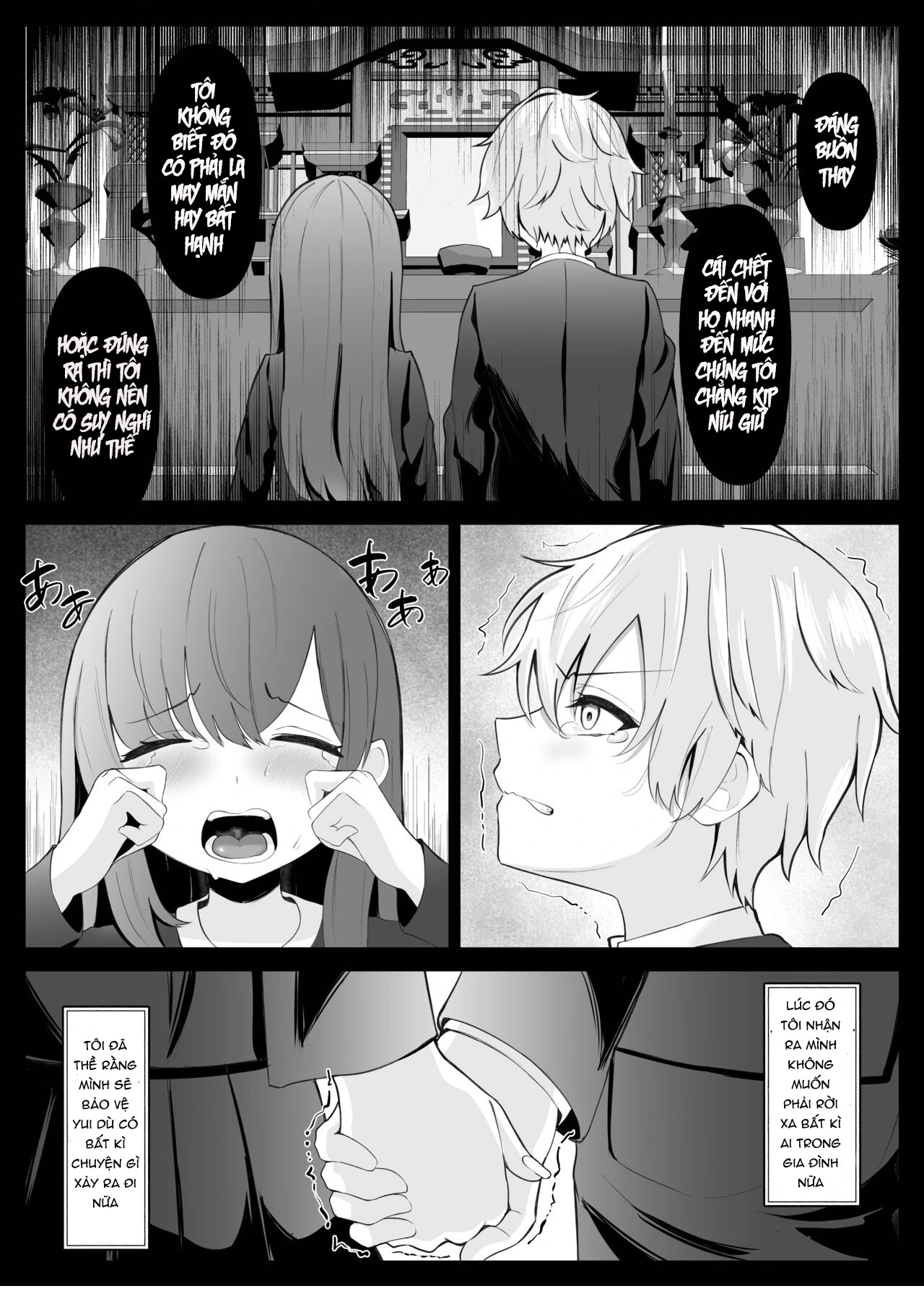 HentaiVN.net - Ảnh 6 - CÂU CHUYỆN VỀ ONII~CHAN BỊ CÔ EM GÁI FUTA BIẾN THÀNH EM GÁI - chap 1