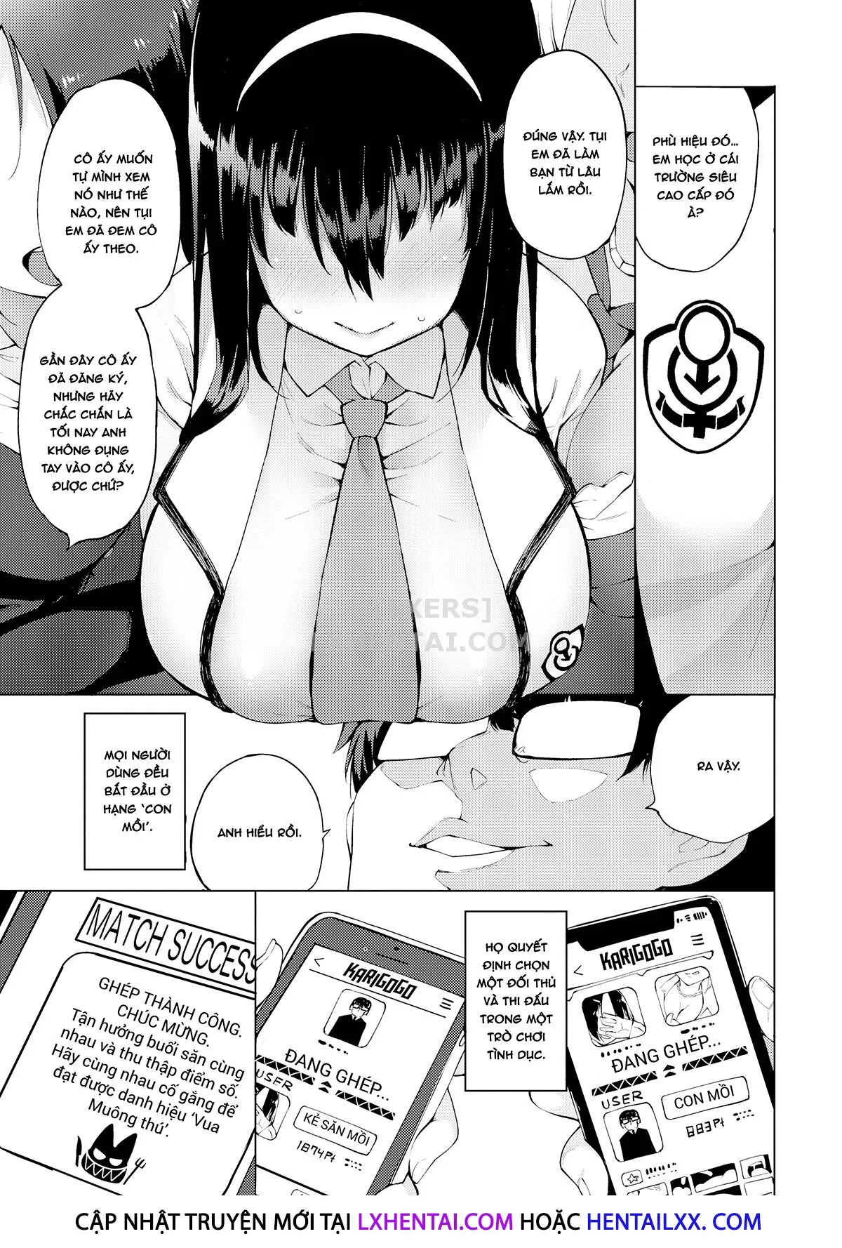 HentaiVN.net - Ảnh 10 - Dirty Diaries [Karigogo - Man-Eaters] - Chap 1