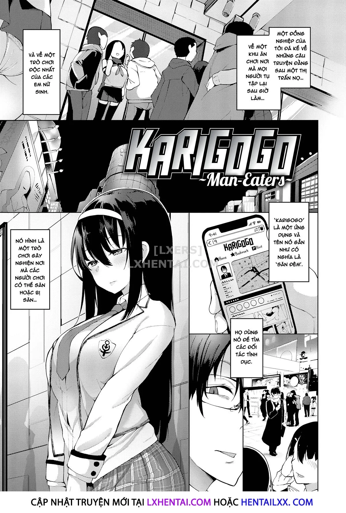 HentaiVN.net - Ảnh 8 - Dirty Diaries [Karigogo - Man-Eaters] - Chap 1