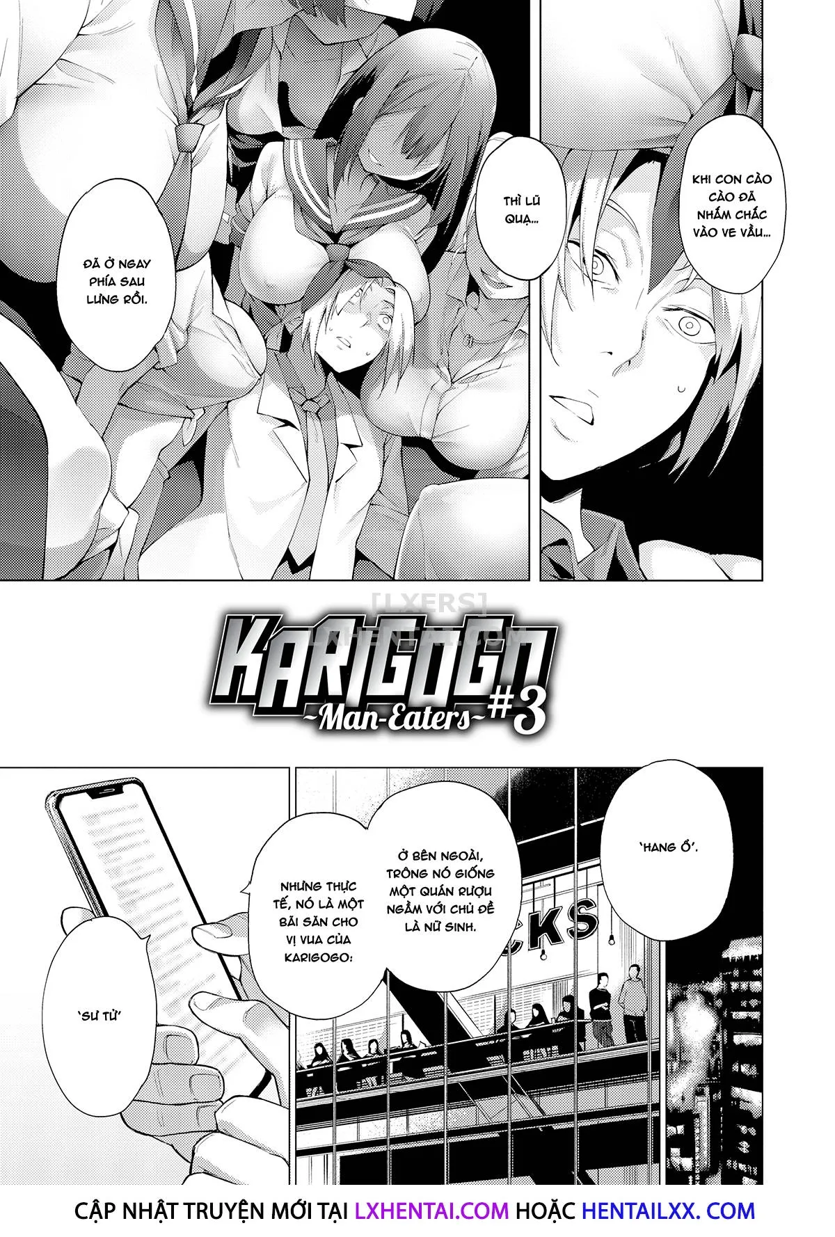 HentaiVN.net - Ảnh 7 - Dirty Diaries [Karigogo - Man-Eaters] - Chap 3