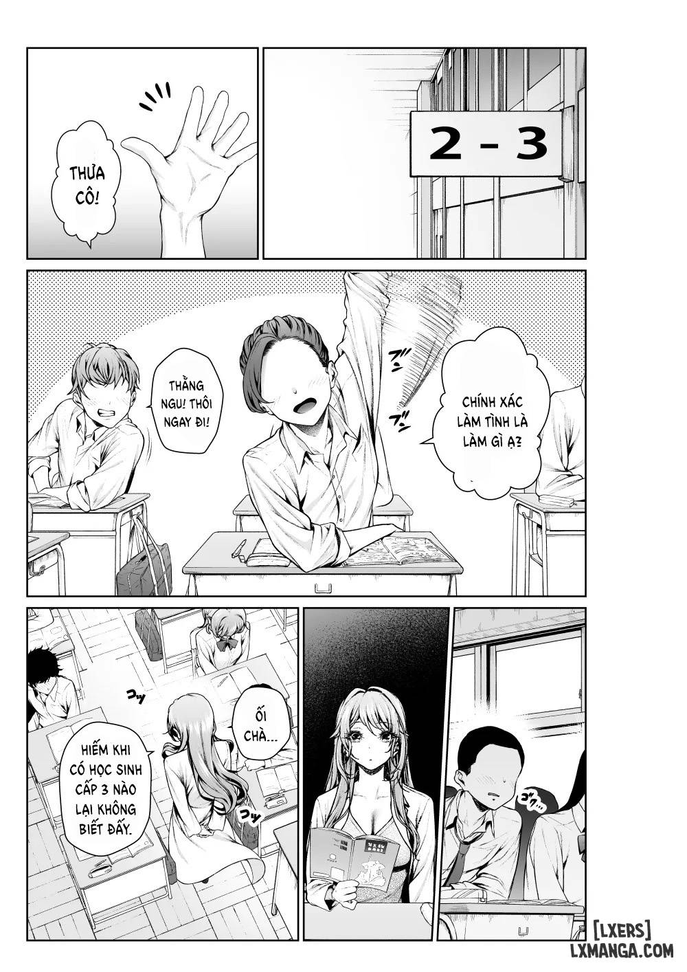 HentaiVN.net - Ảnh 10 - Shokuba no Senpai: Hokenshitsu no Sensei, Kyoudan ni Tatsu - Oneshot