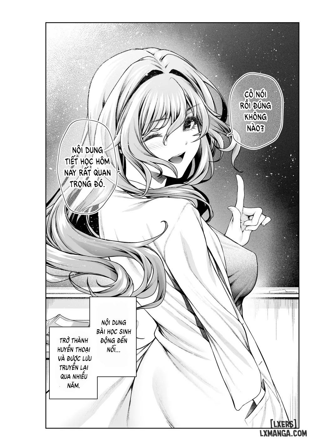 HentaiVN.net - Ảnh 13 - Shokuba no Senpai: Hokenshitsu no Sensei, Kyoudan ni Tatsu - Oneshot