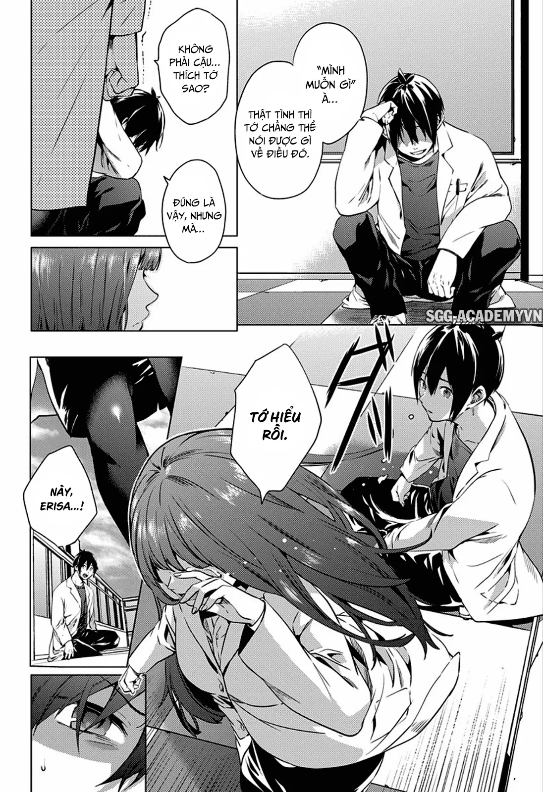 HentaiVN.net - Ảnh 11 - Dàn Harem Cuối Cùng [Shumatsu no harem; World's End Harem; 終末のハーレム] - Chap 1